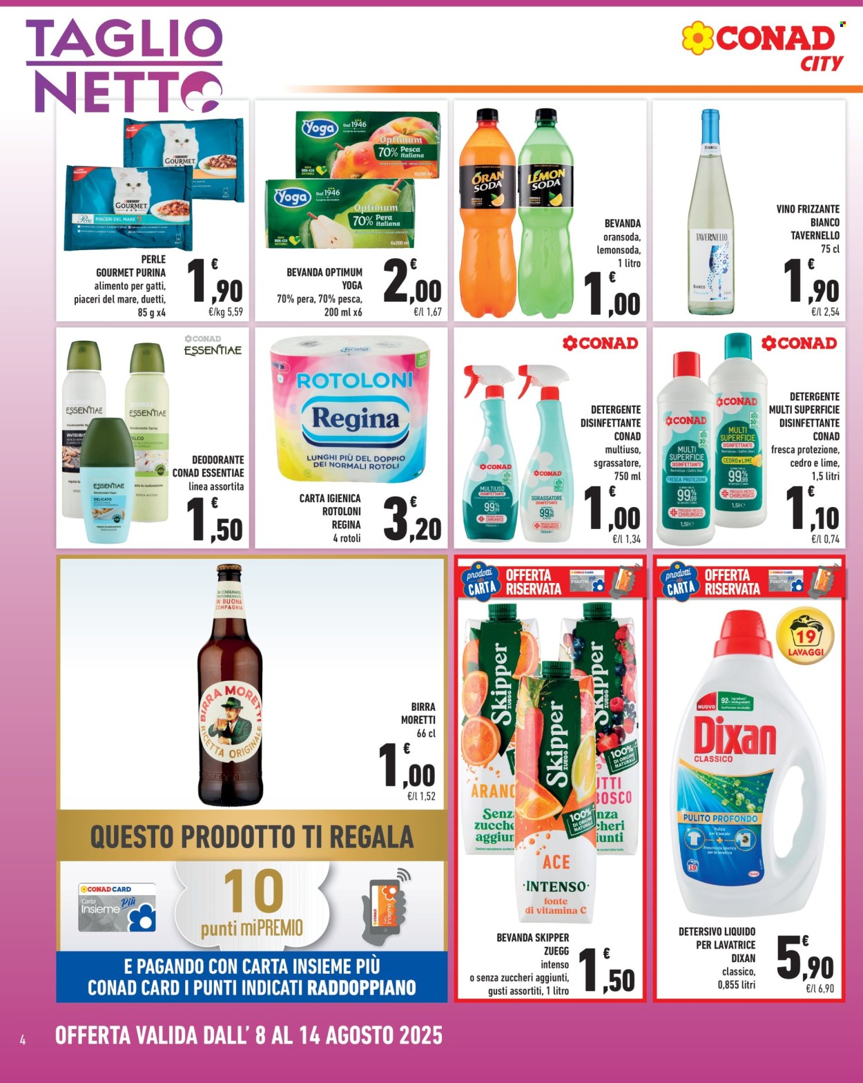Volantino Conad City - 8/8/2025 - 14/8/2025. Pagina 4