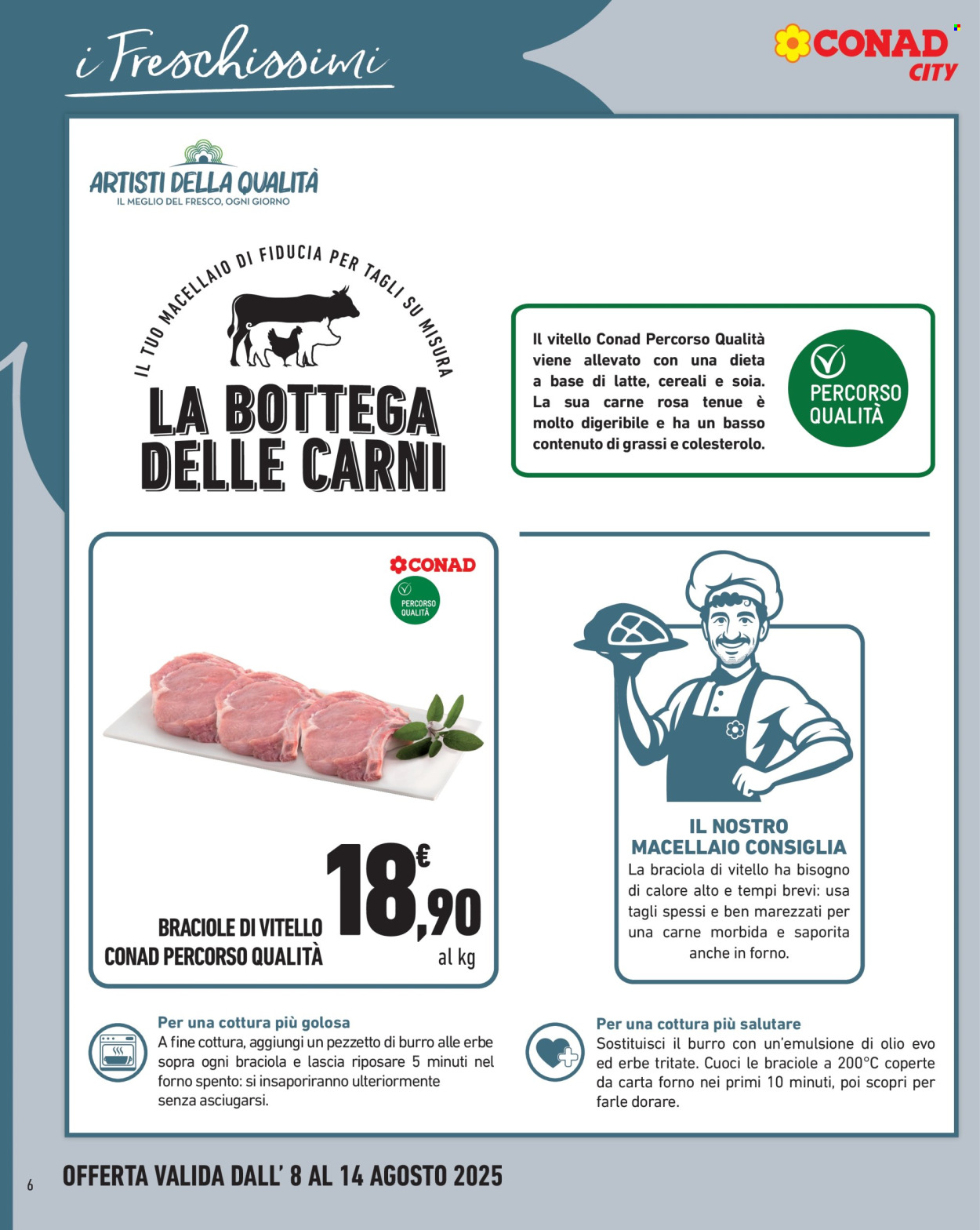 Volantino Conad City - 8/8/2025 - 14/8/2025. Pagina 6