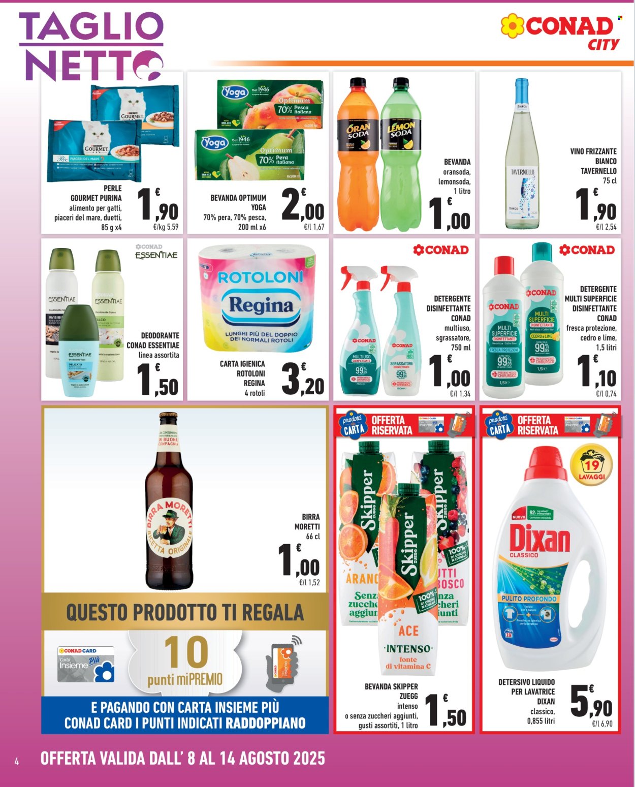 Volantino Conad City - 8/8/2025 - 14/8/2025. Pagina 4