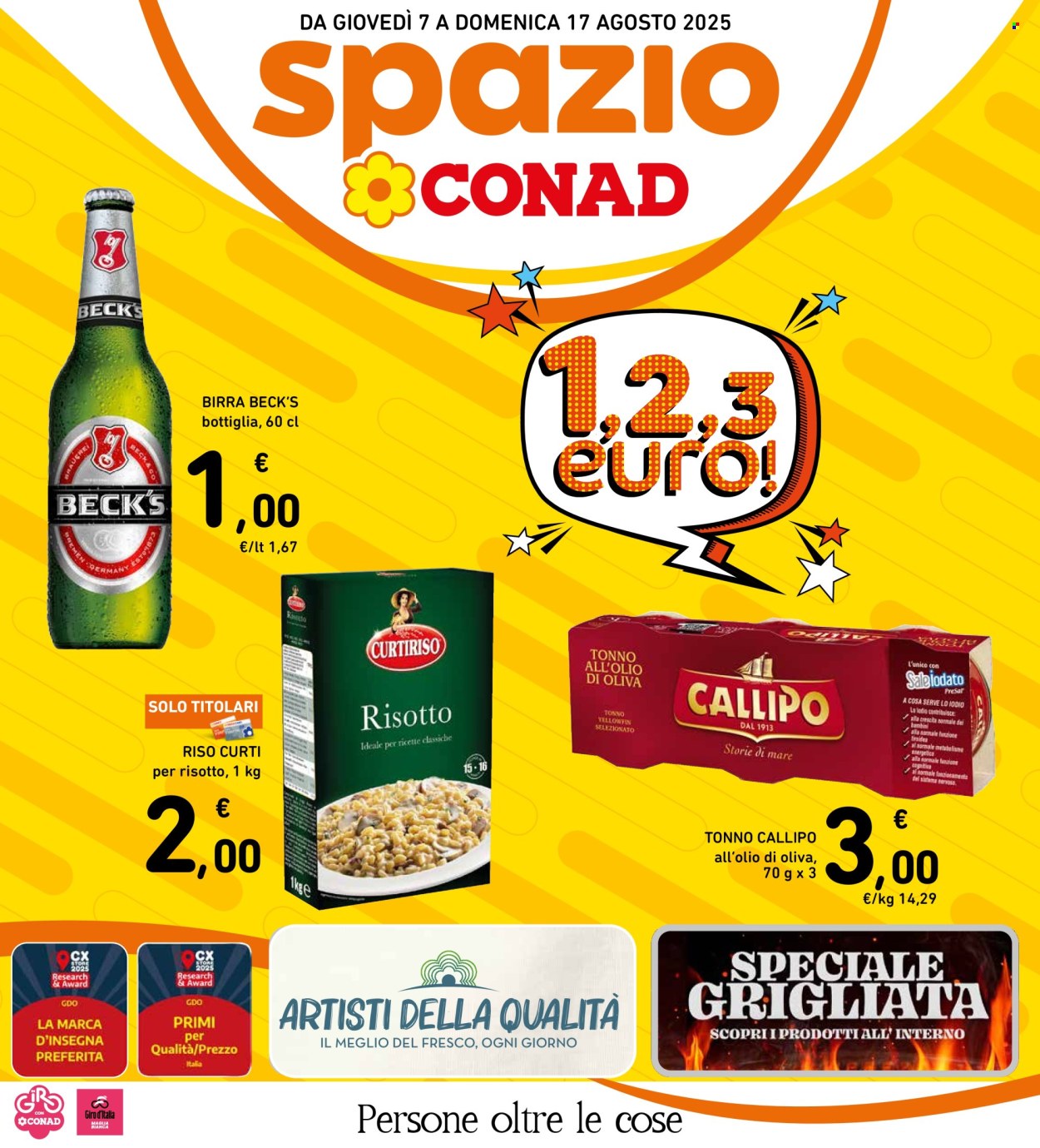 Volantino Spazio Conad - 7/8/2025 - 17/8/2025. Pagina 1