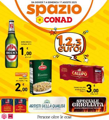 Volantino Spazio Conad - 7/8/2025 - 17/8/2025.