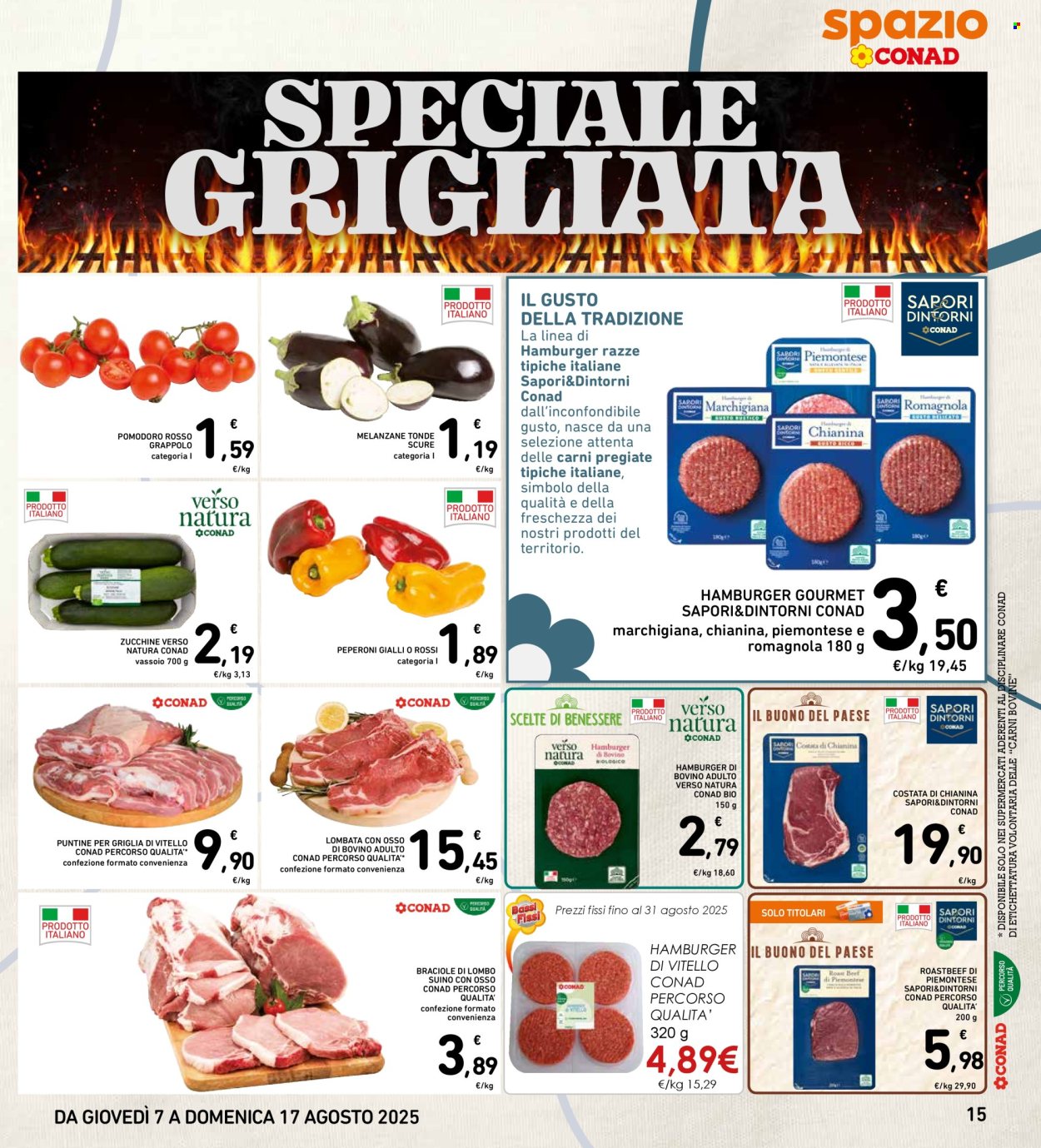 Volantino Spazio Conad - 7/8/2025 - 17/8/2025. Pagina 15