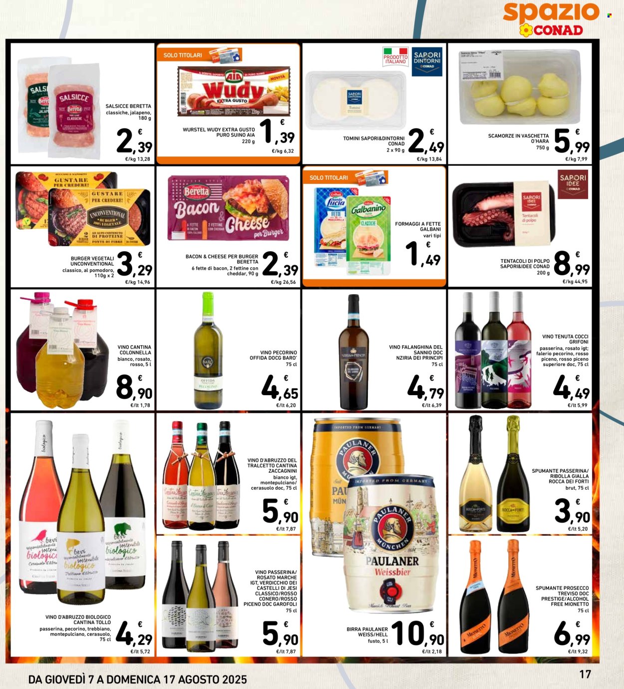 Volantino Spazio Conad - 7/8/2025 - 17/8/2025. Pagina 17
