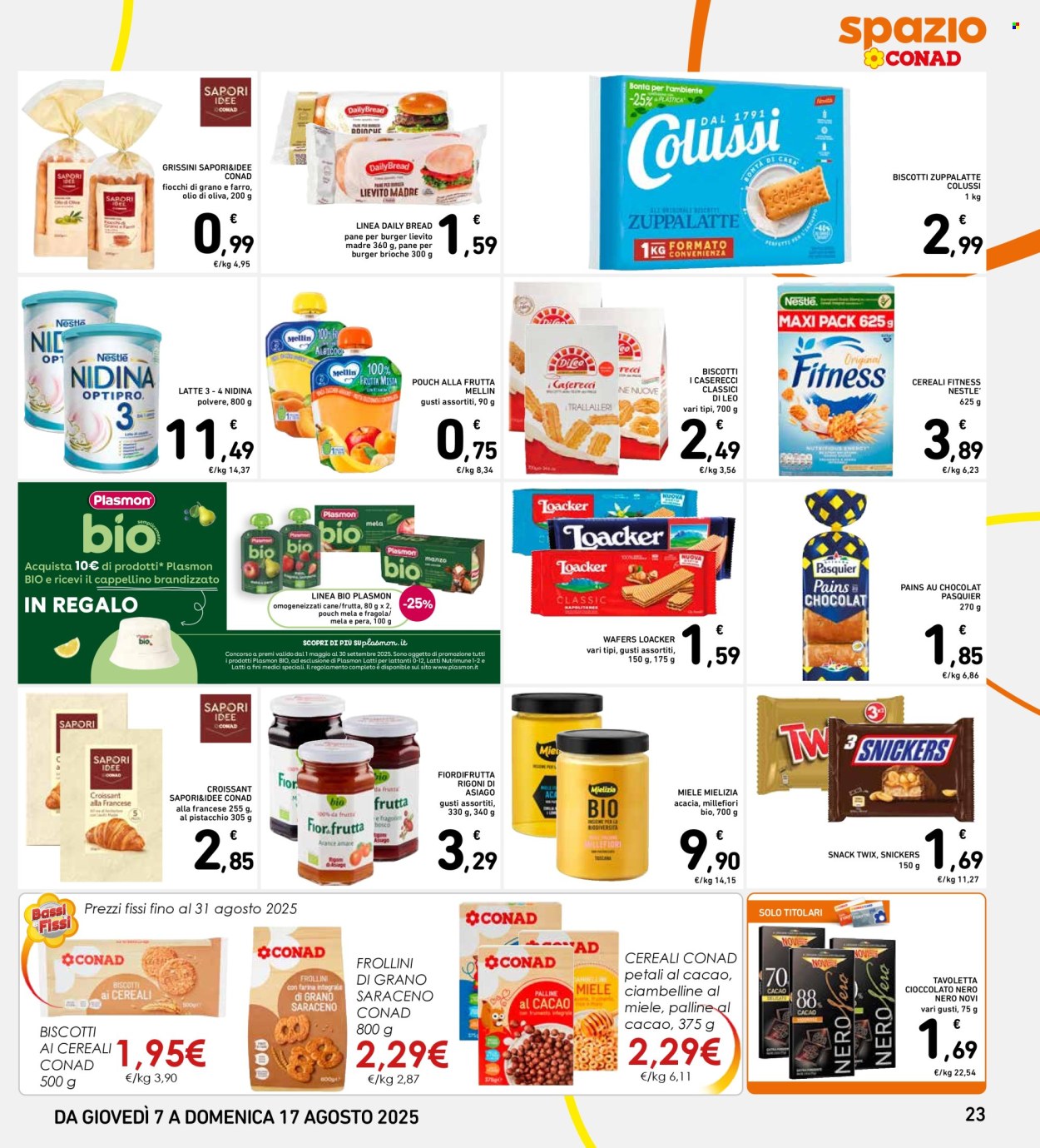 Volantino Spazio Conad - 7/8/2025 - 17/8/2025. Pagina 23