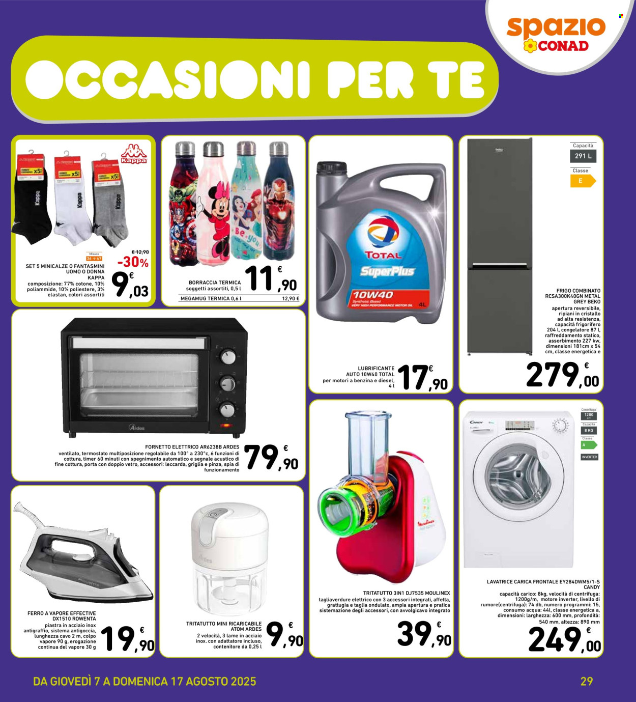 Volantino Spazio Conad - 7/8/2025 - 17/8/2025. Pagina 29