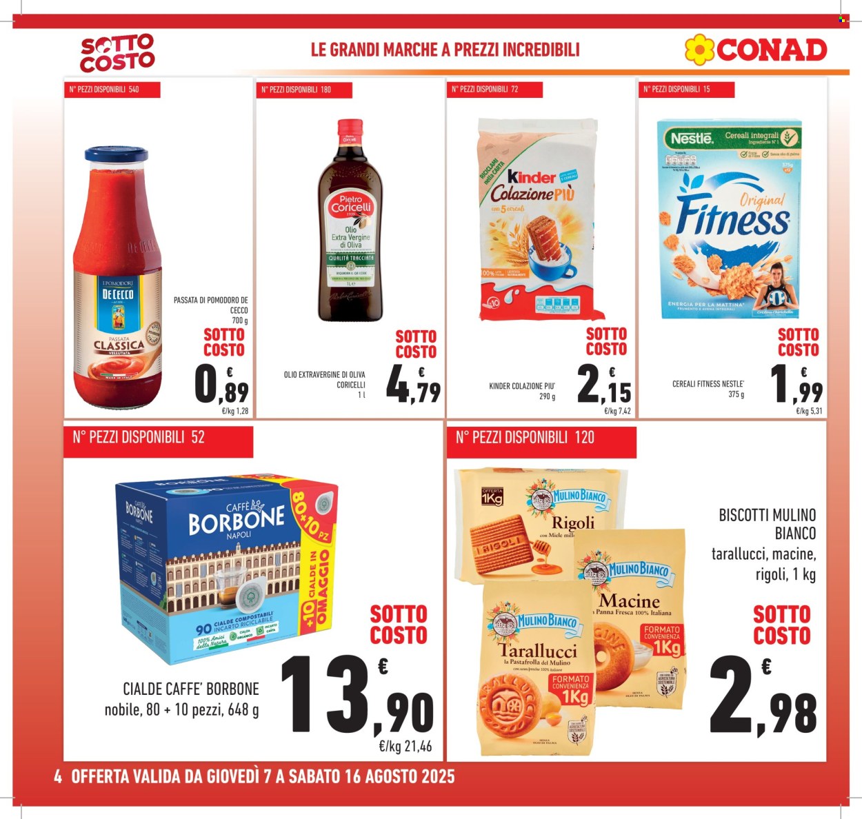 Volantino Conad - 7/8/2025 - 16/8/2025. Pagina 4