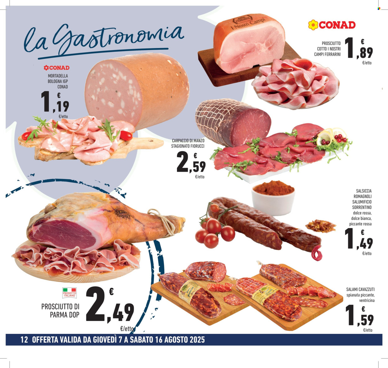 Volantino Conad - 7/8/2025 - 16/8/2025. Pagina 12