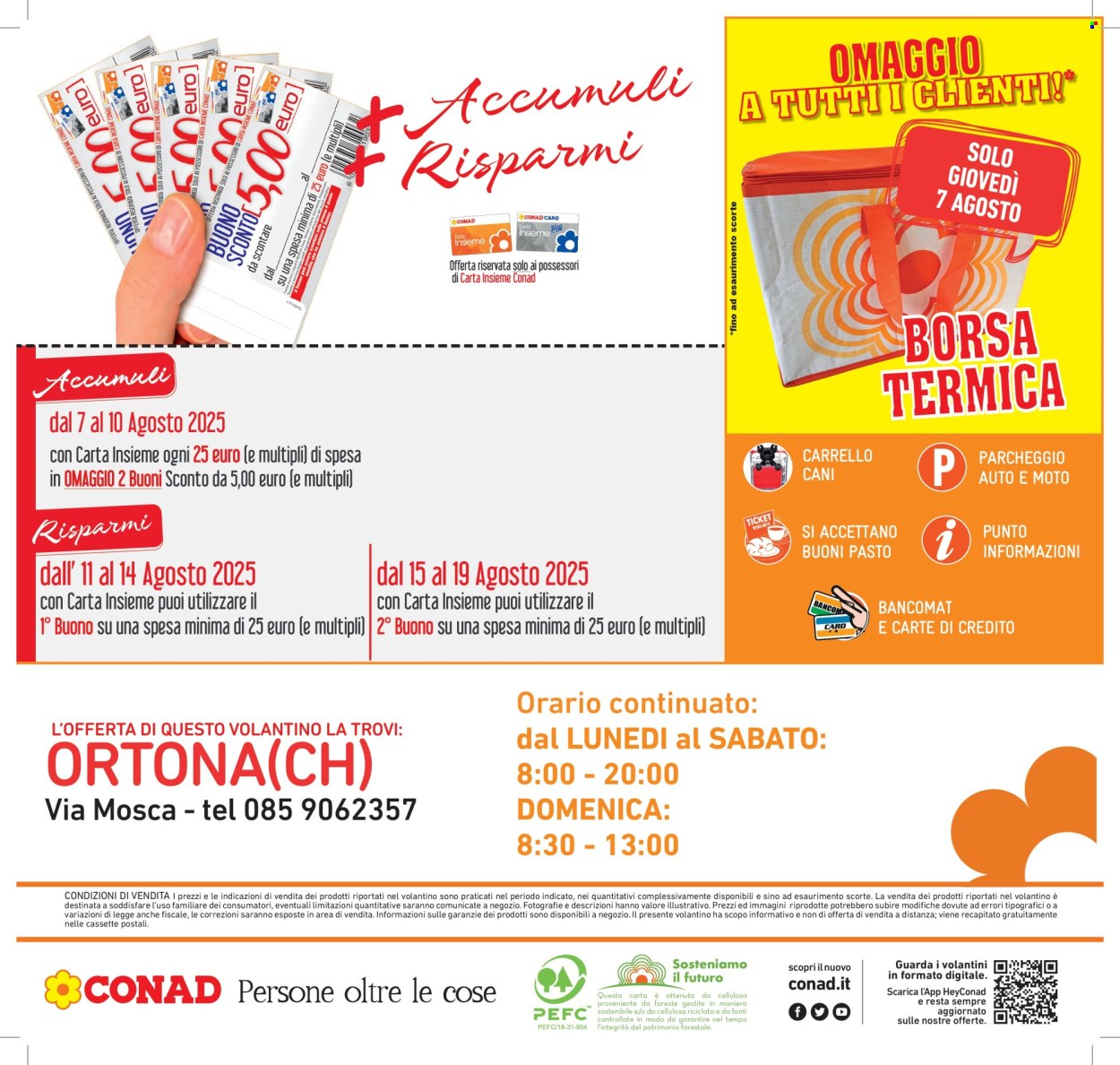Volantino Conad - 7/8/2025 - 16/8/2025. Pagina 16
