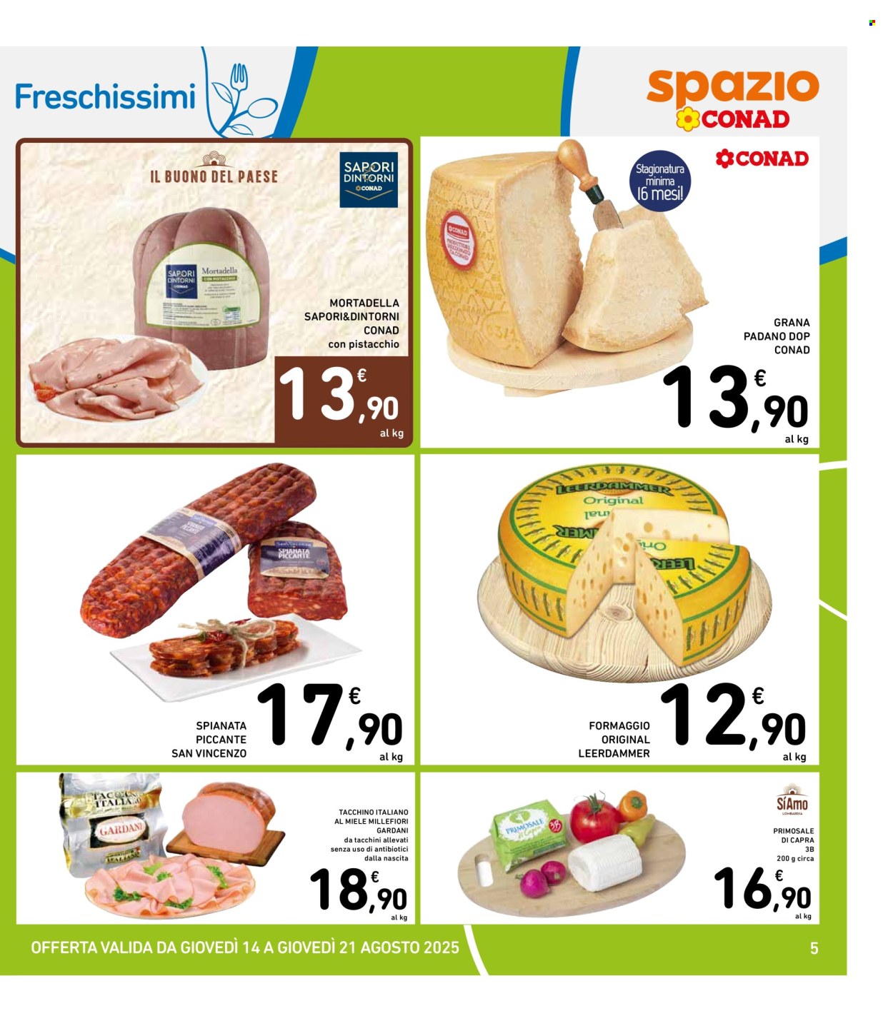 Volantino Spazio Conad - 14/8/2025 - 21/8/2025. Pagina 5