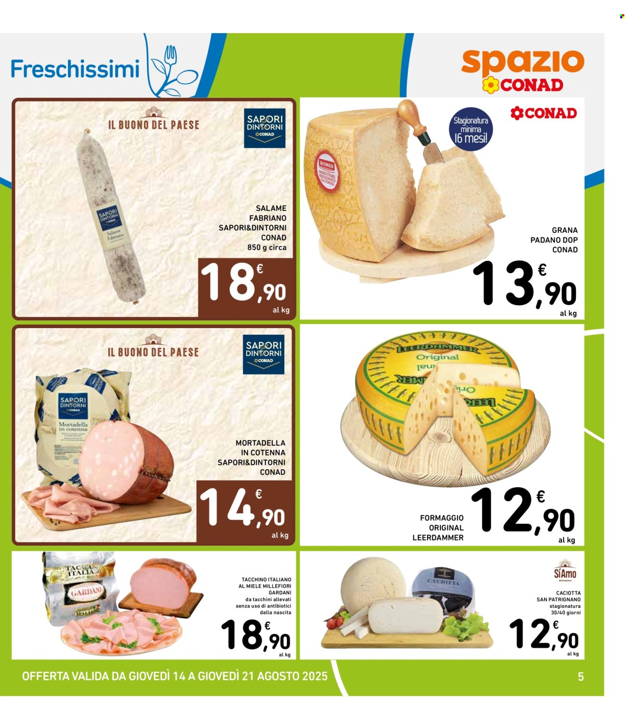 Volantino Spazio Conad - 14/8/2025 - 21/8/2025. Pagina 5