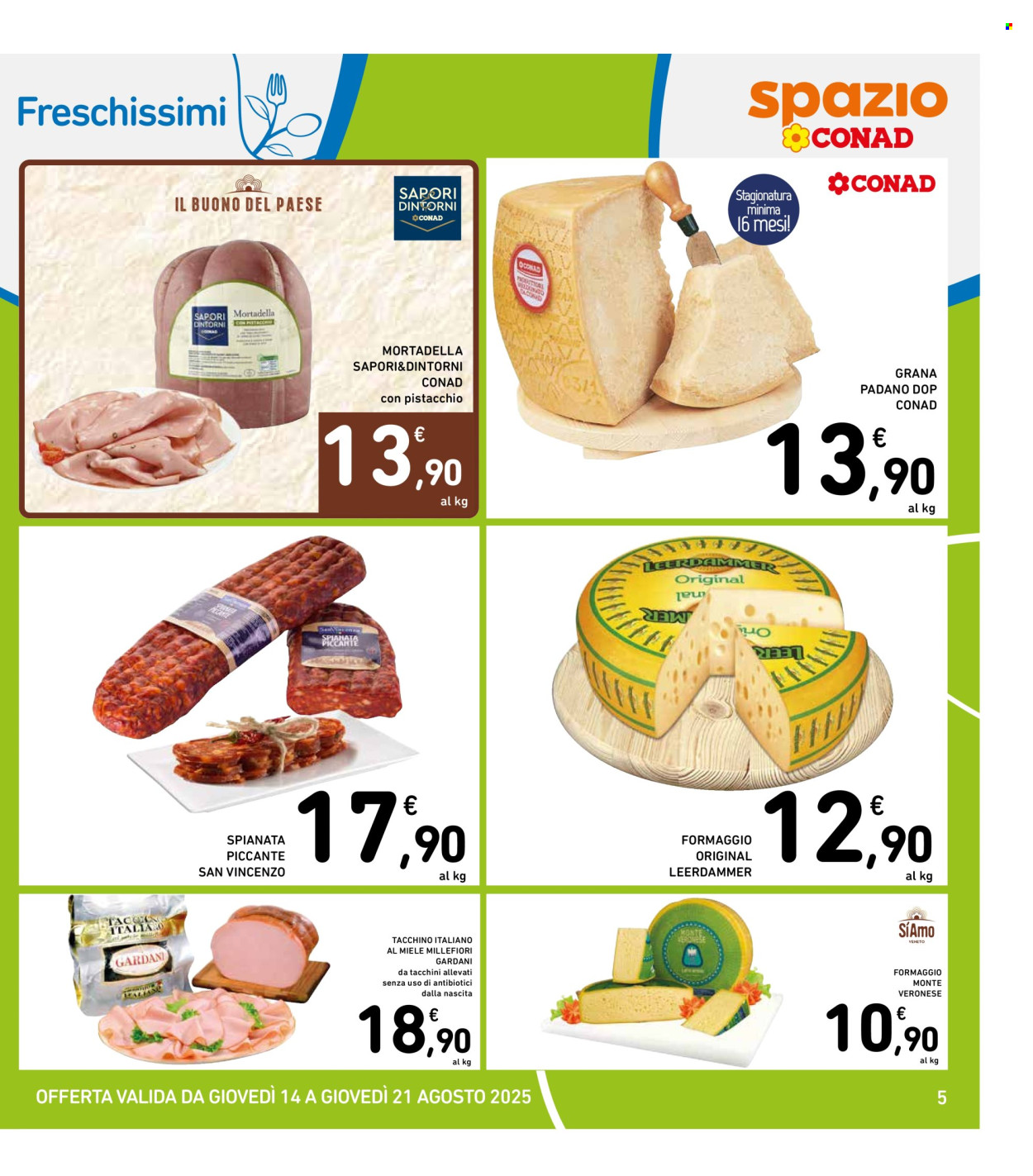 Volantino Spazio Conad - 14/8/2025 - 21/8/2025. Pagina 5