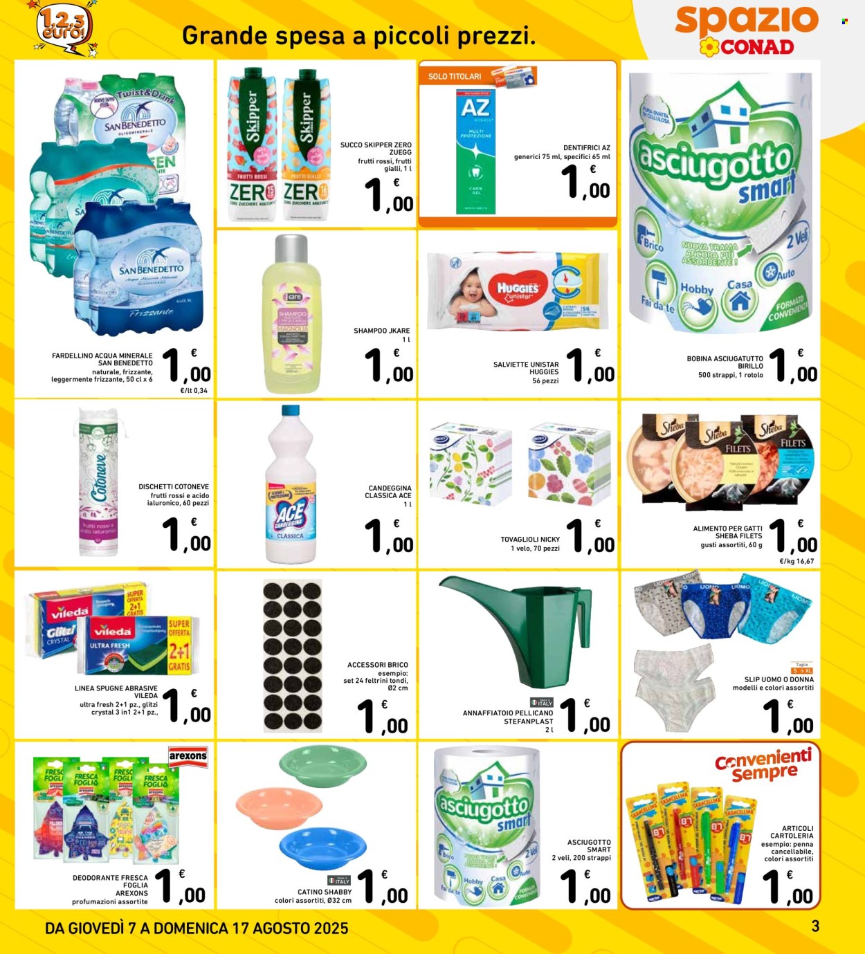 Volantino Spazio Conad - 7/8/2025 - 17/8/2025. Pagina 3