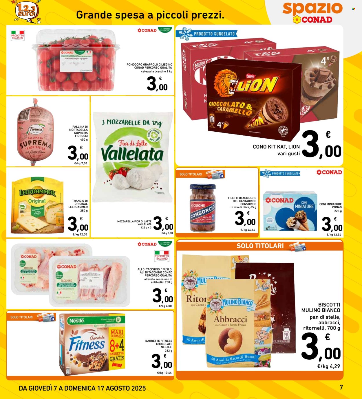 Volantino Spazio Conad - 7/8/2025 - 17/8/2025. Pagina 7
