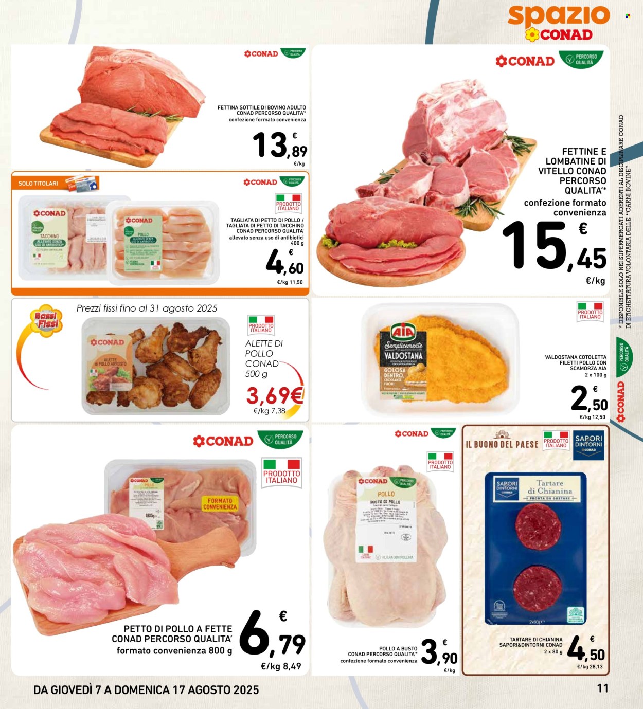 Volantino Spazio Conad - 7/8/2025 - 17/8/2025. Pagina 11