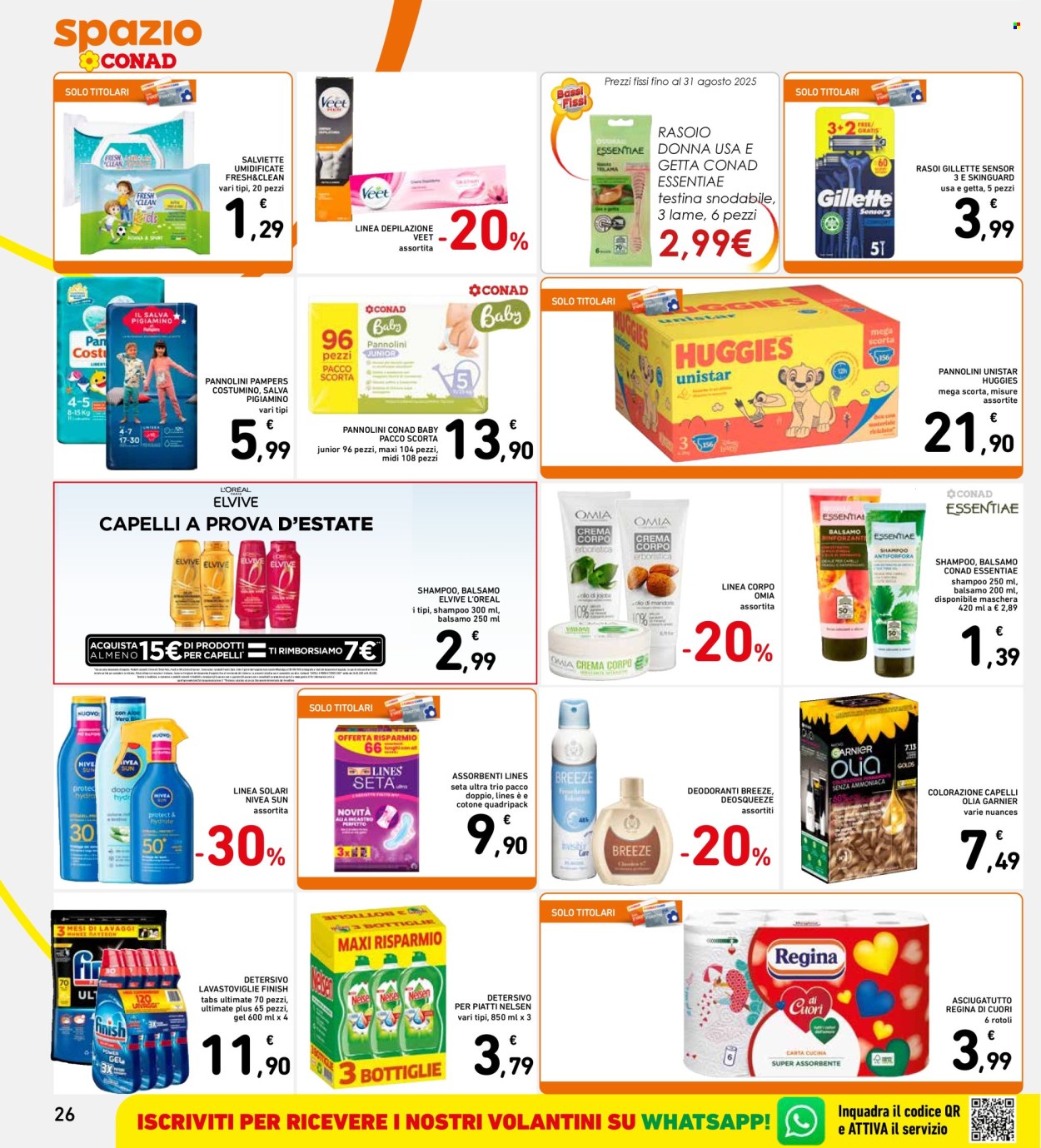 Volantino Spazio Conad - 7/8/2025 - 17/8/2025. Pagina 26