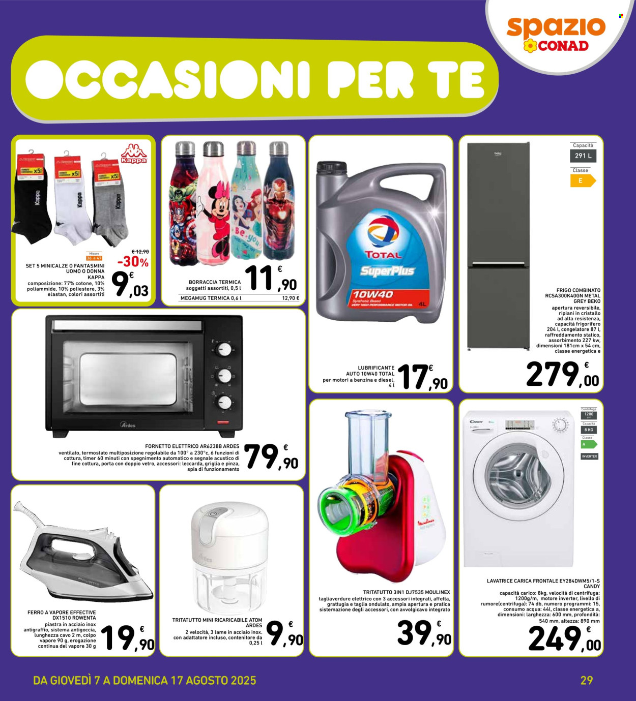 Volantino Spazio Conad - 7/8/2025 - 17/8/2025. Pagina 29