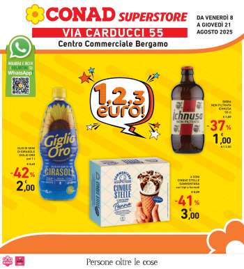 Volantino Conad Superstore - 8/8/2025 - 21/8/2025.