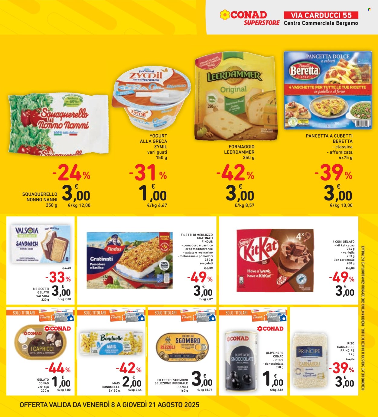 Volantino Conad Superstore - 8/8/2025 - 21/8/2025. Pagina 3