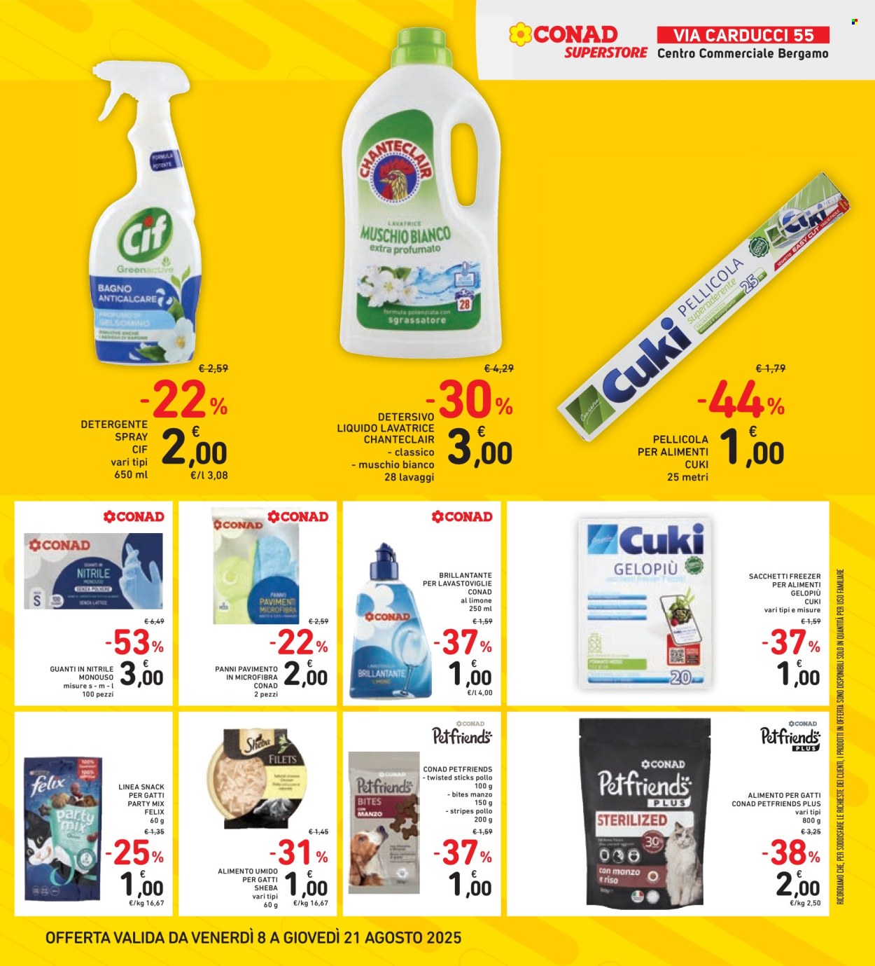 Volantino Conad Superstore - 8/8/2025 - 21/8/2025. Pagina 9