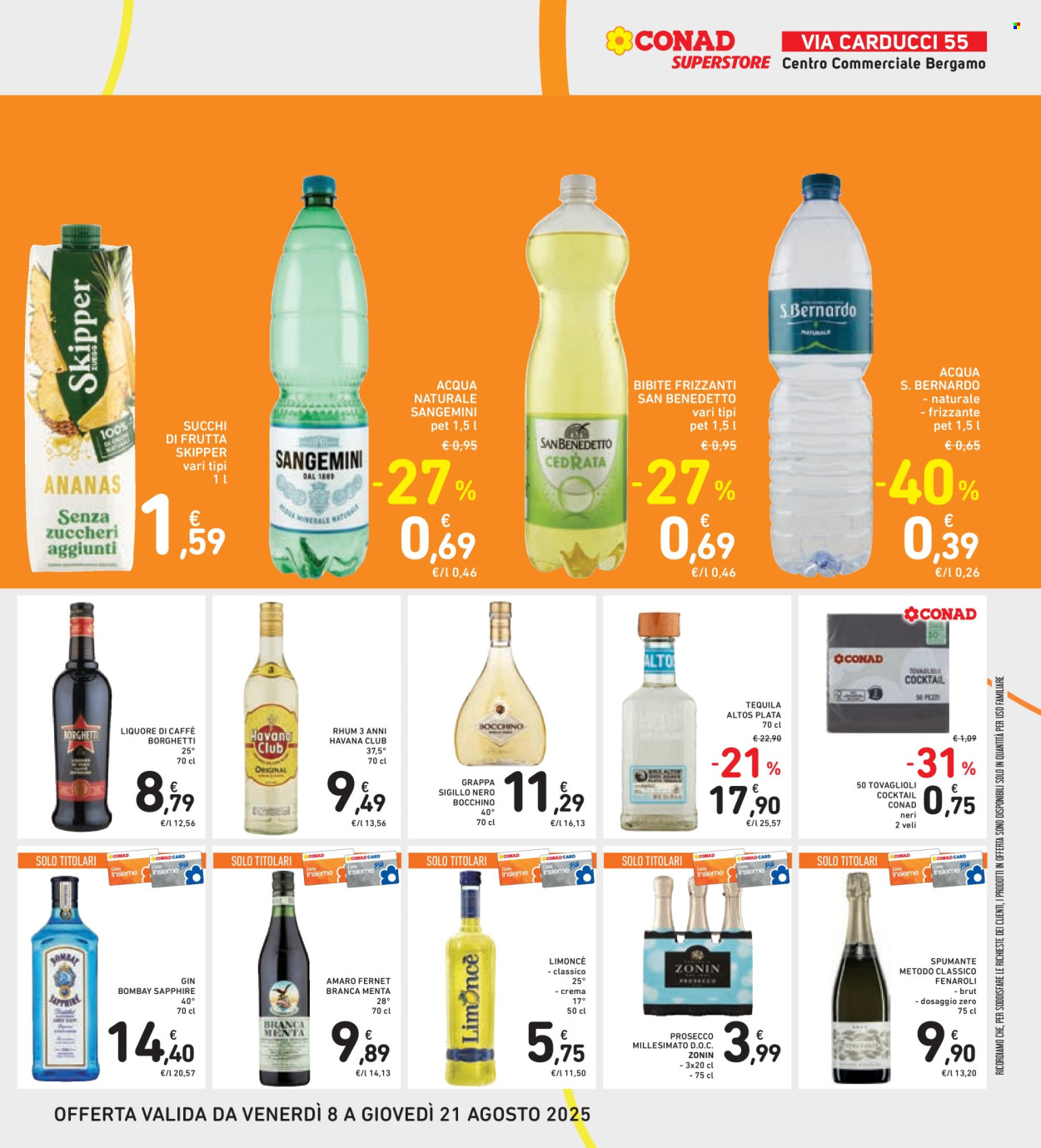 Volantino Conad Superstore - 8/8/2025 - 21/8/2025. Pagina 29