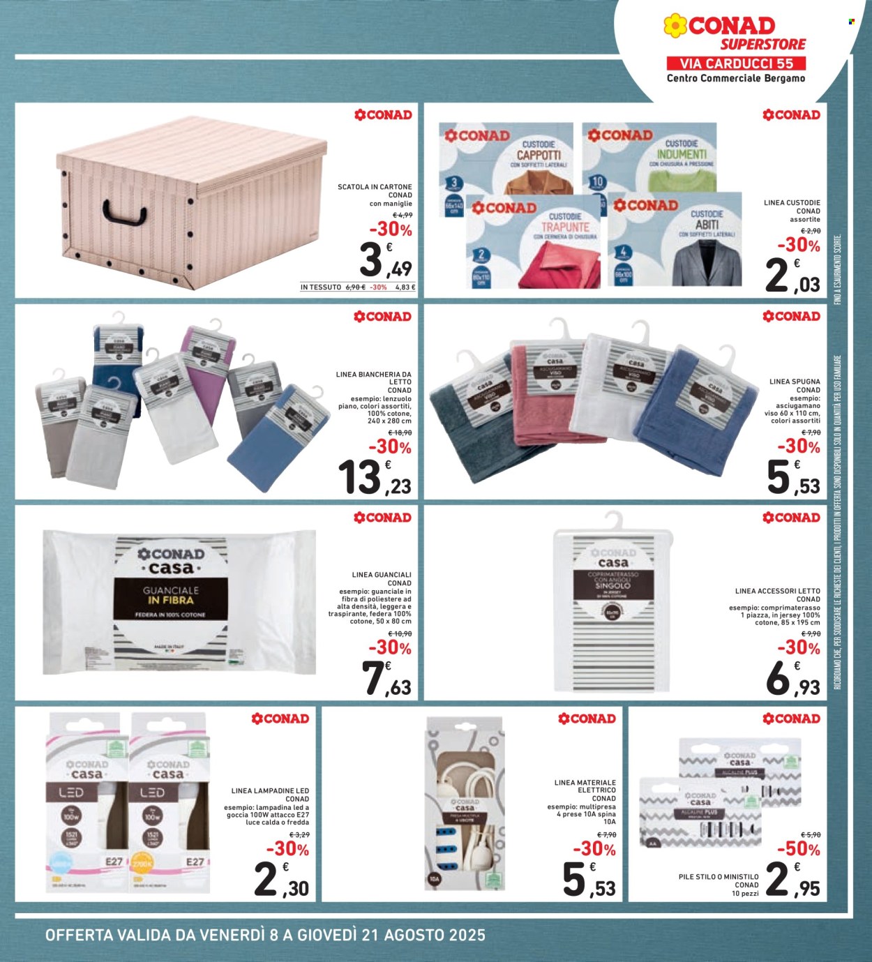 Volantino Conad Superstore - 8/8/2025 - 21/8/2025. Pagina 35