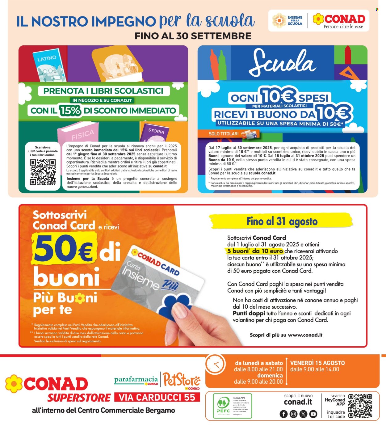 Volantino Conad Superstore - 8/8/2025 - 21/8/2025. Pagina 42