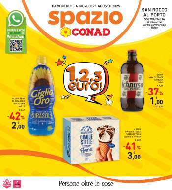 Volantino Spazio Conad - 8/8/2025 - 21/8/2025.