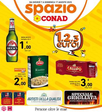 Volantino Spazio Conad - 7/8/2025 - 17/8/2025.