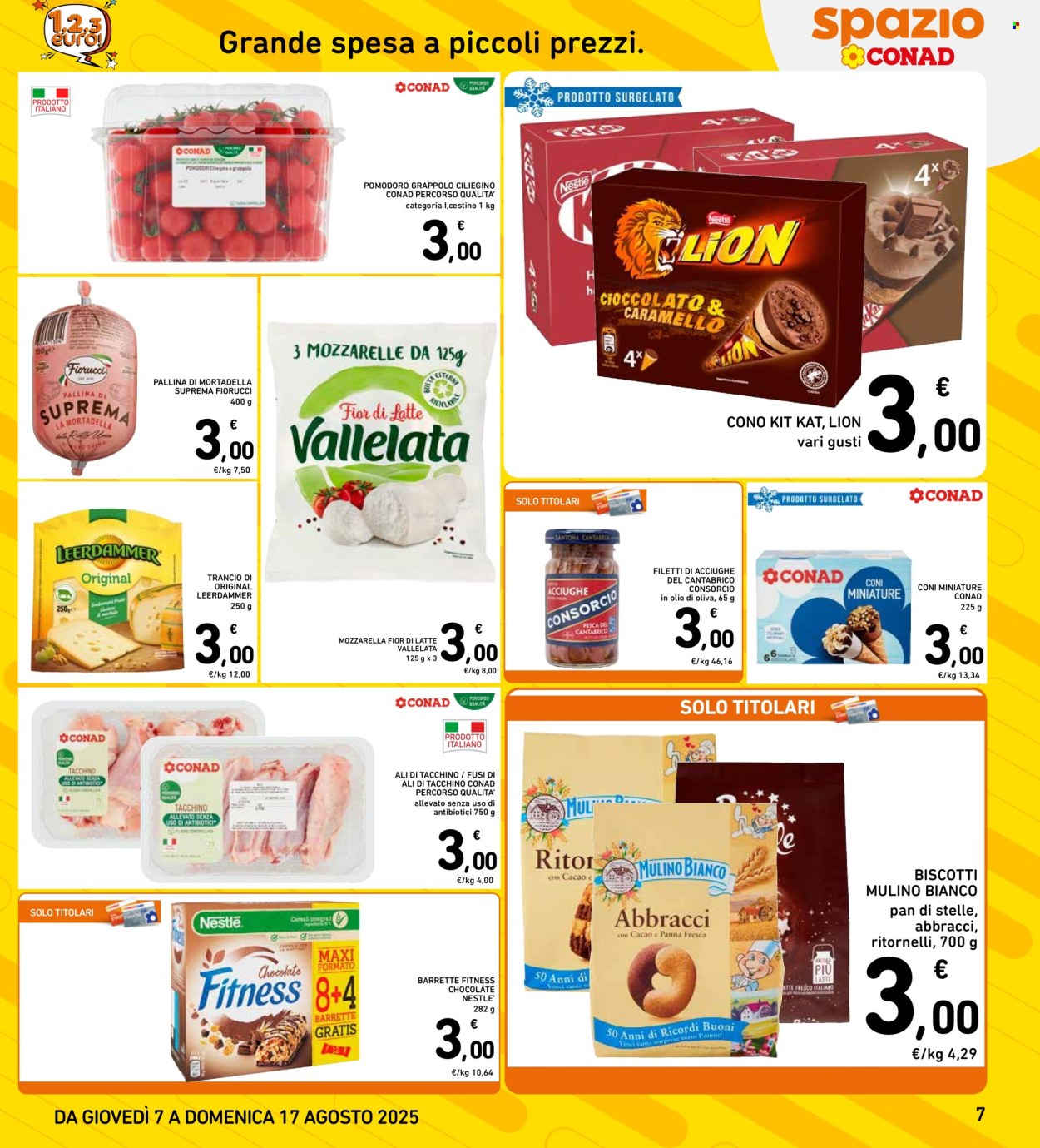 Volantino Spazio Conad - 7/8/2025 - 17/8/2025. Pagina 7