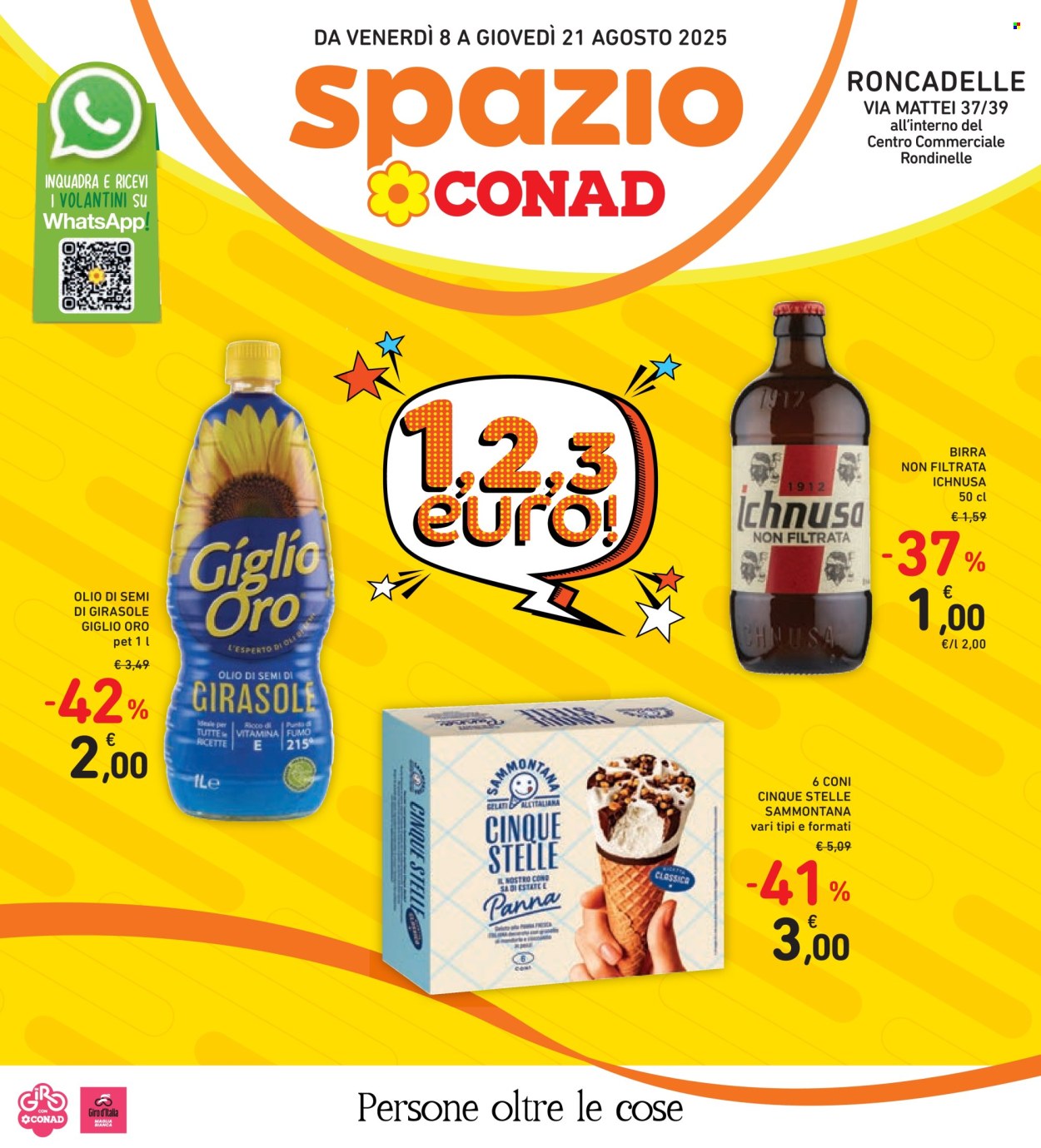 Volantino Spazio Conad - 8/8/2025 - 21/8/2025. Pagina 1