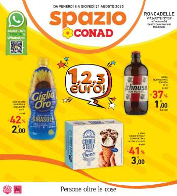 Volantino Spazio Conad - 8/8/2025 - 21/8/2025.