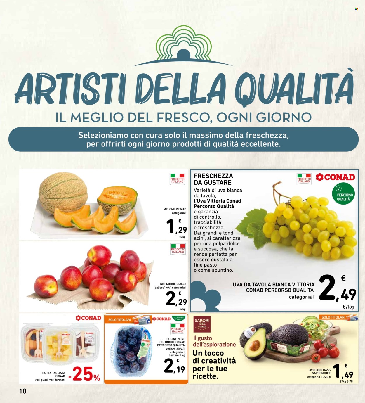 Volantino Spazio Conad - 7/8/2025 - 17/8/2025. Pagina 10