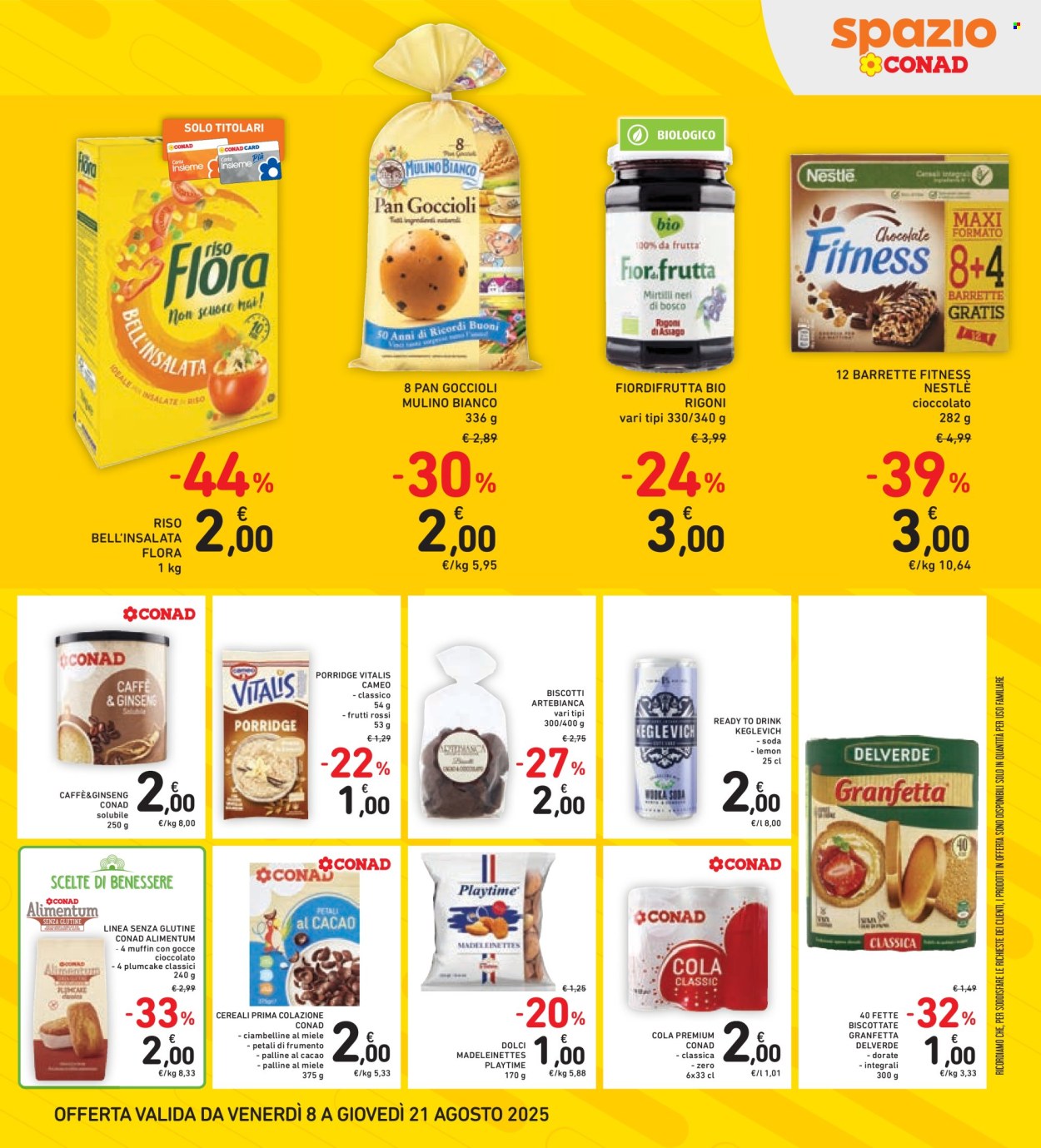Volantino Spazio Conad - 8/8/2025 - 21/8/2025. Pagina 5