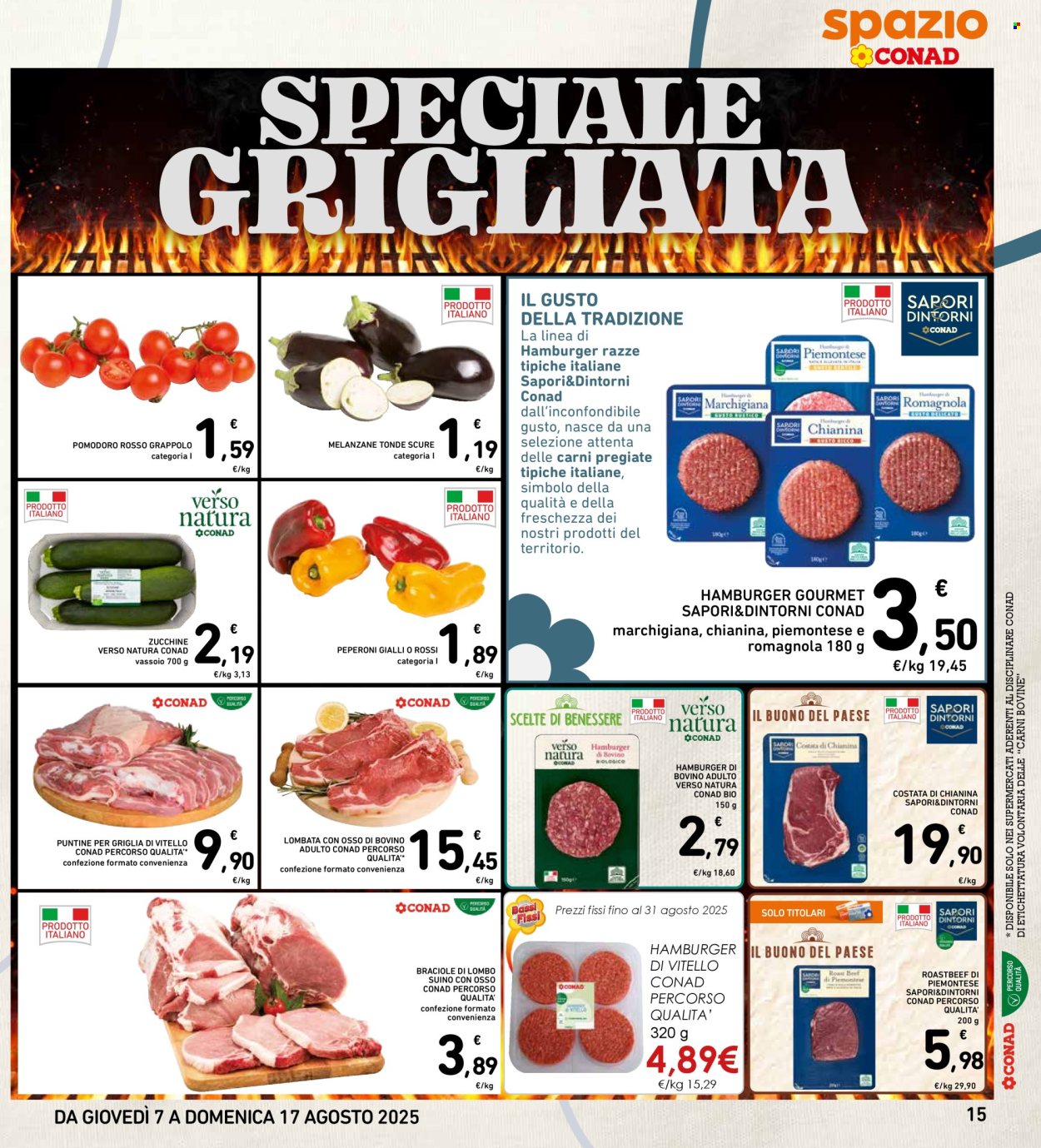 Volantino Spazio Conad - 7/8/2025 - 17/8/2025. Pagina 15