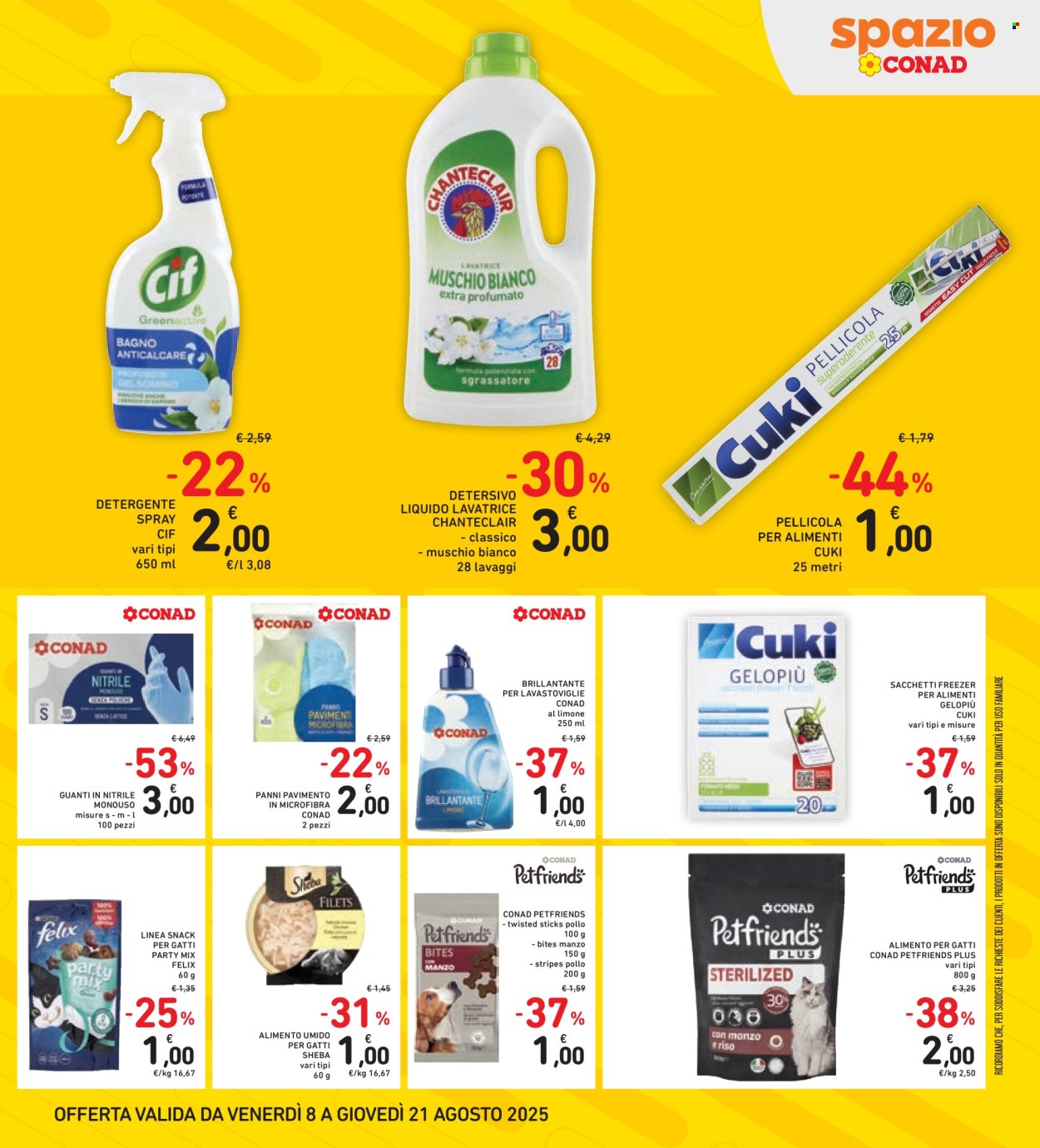 Volantino Spazio Conad - 8/8/2025 - 21/8/2025. Pagina 9