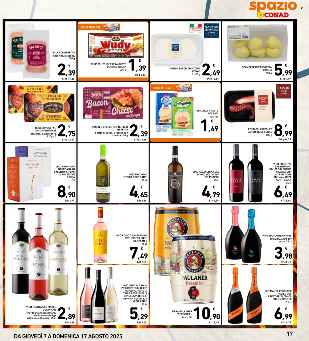 Volantino Spazio Conad - 7/8/2025 - 17/8/2025. Pagina 17