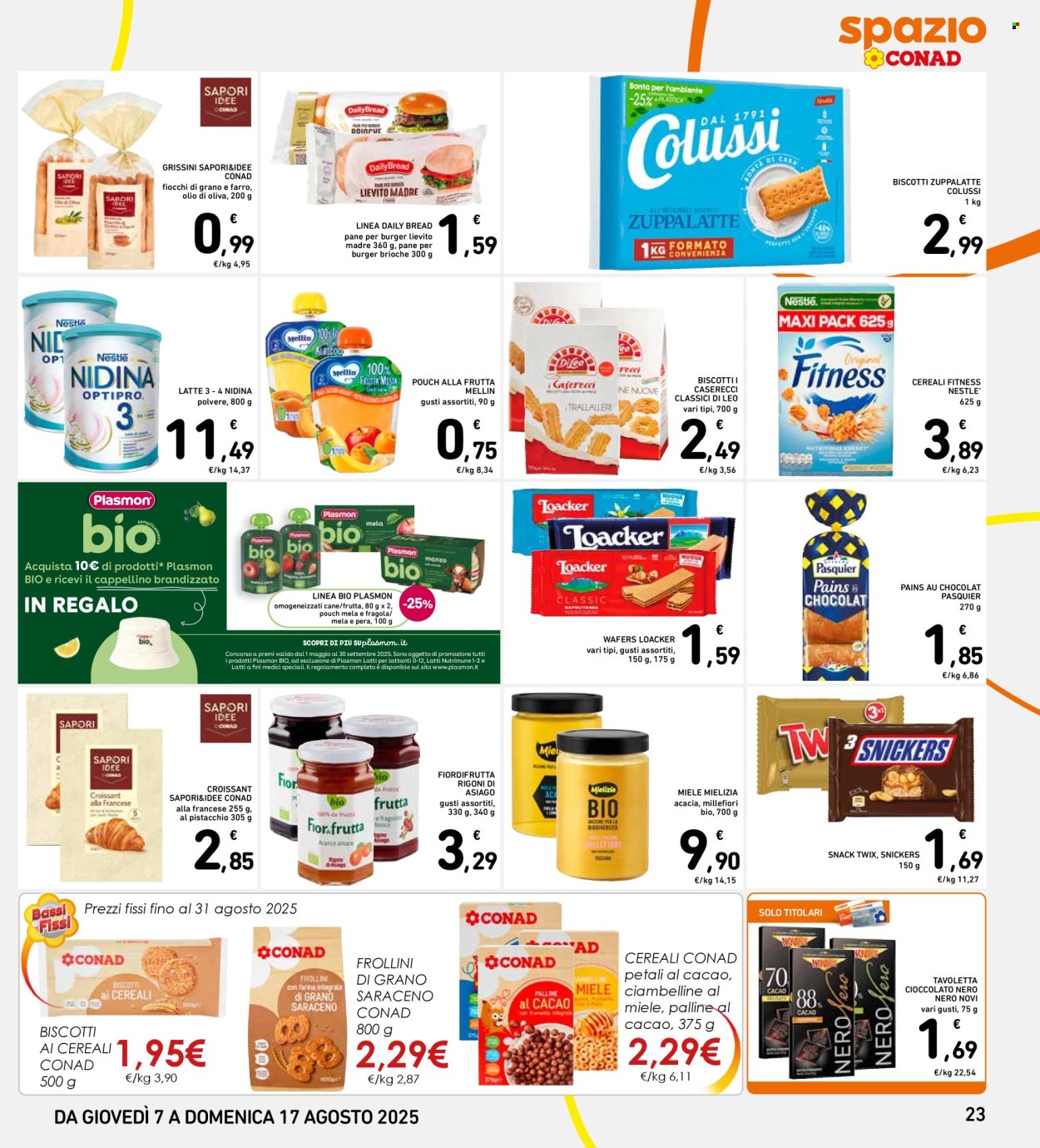 Volantino Spazio Conad - 7/8/2025 - 17/8/2025. Pagina 23