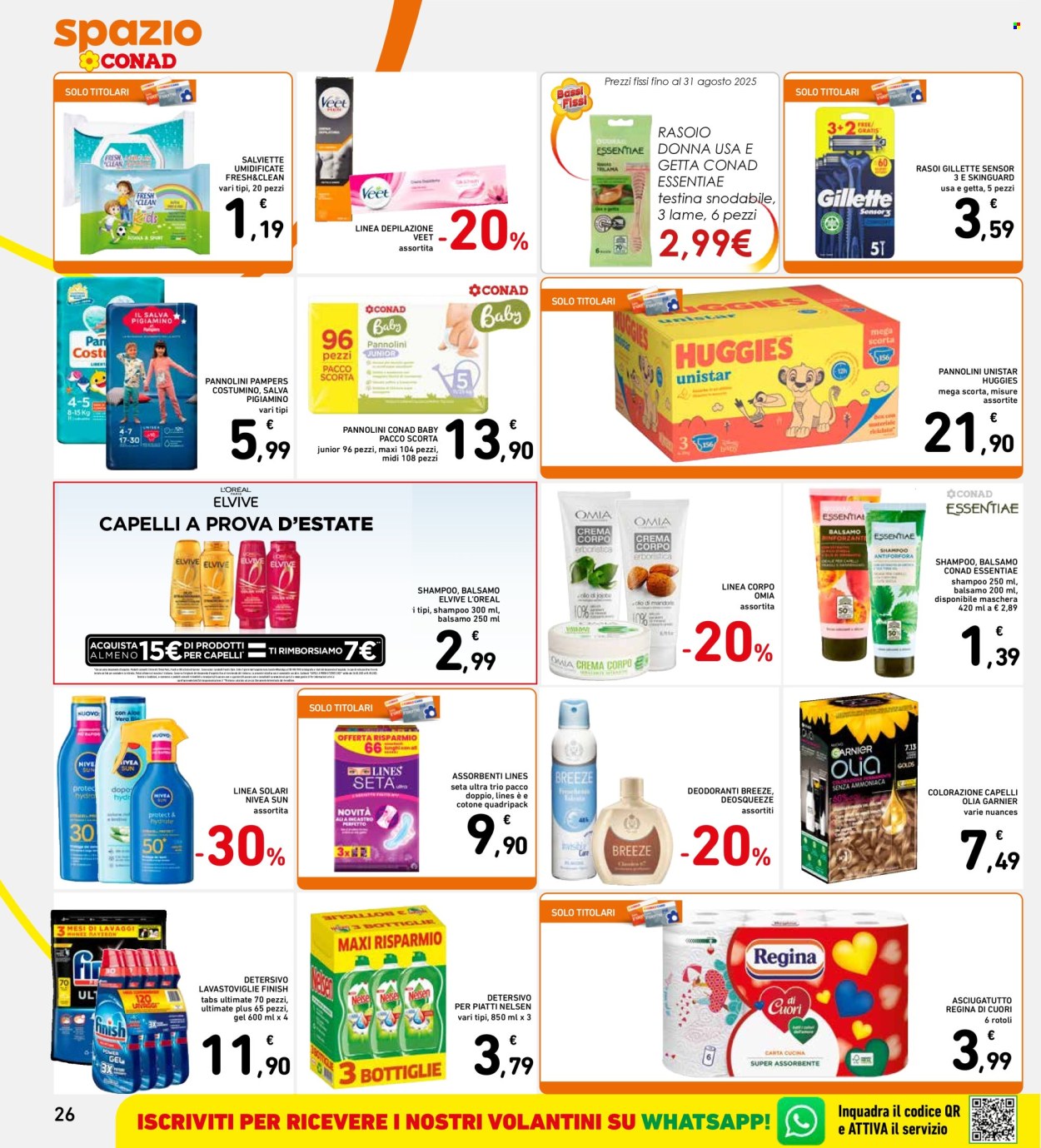 Volantino Spazio Conad - 7/8/2025 - 17/8/2025. Pagina 26