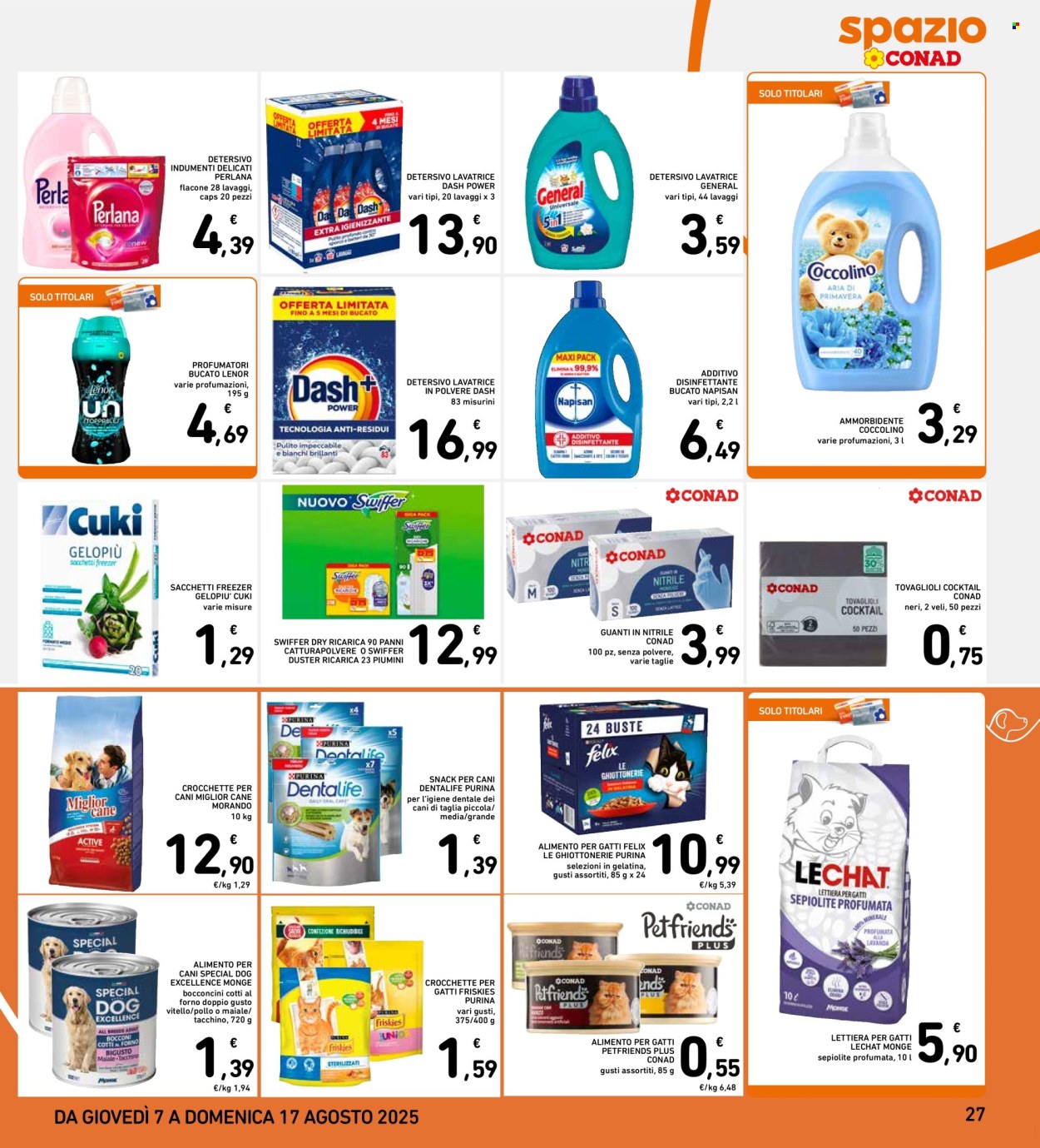 Volantino Spazio Conad - 7/8/2025 - 17/8/2025. Pagina 27
