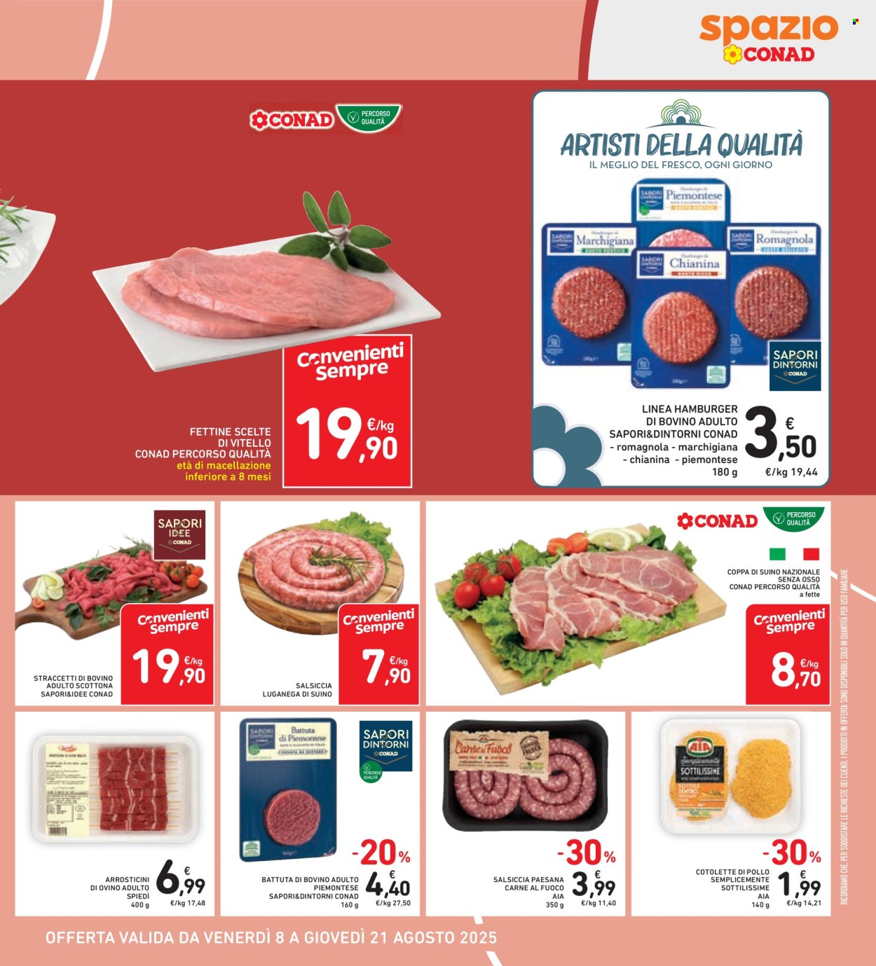 Volantino Spazio Conad - 8/8/2025 - 21/8/2025. Pagina 21