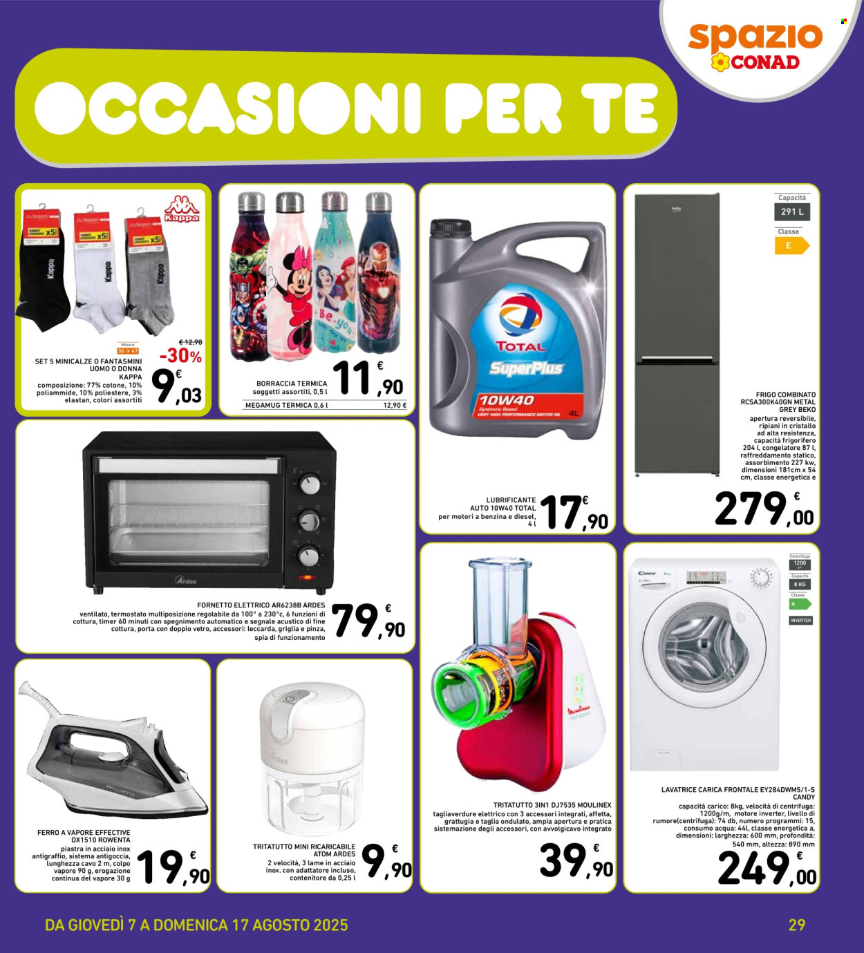 Volantino Spazio Conad - 7/8/2025 - 17/8/2025. Pagina 29