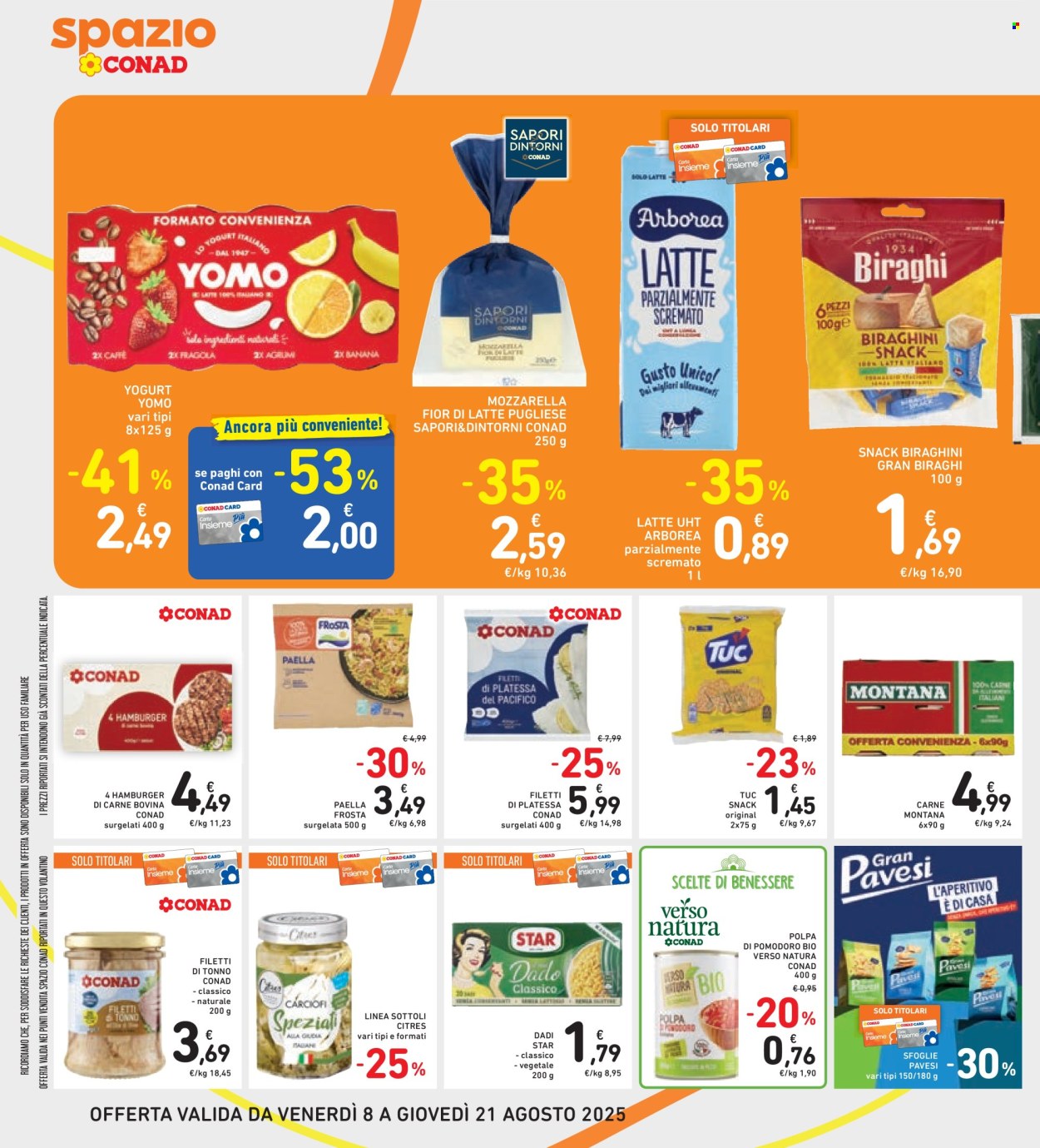 Volantino Spazio Conad - 8/8/2025 - 21/8/2025. Pagina 24