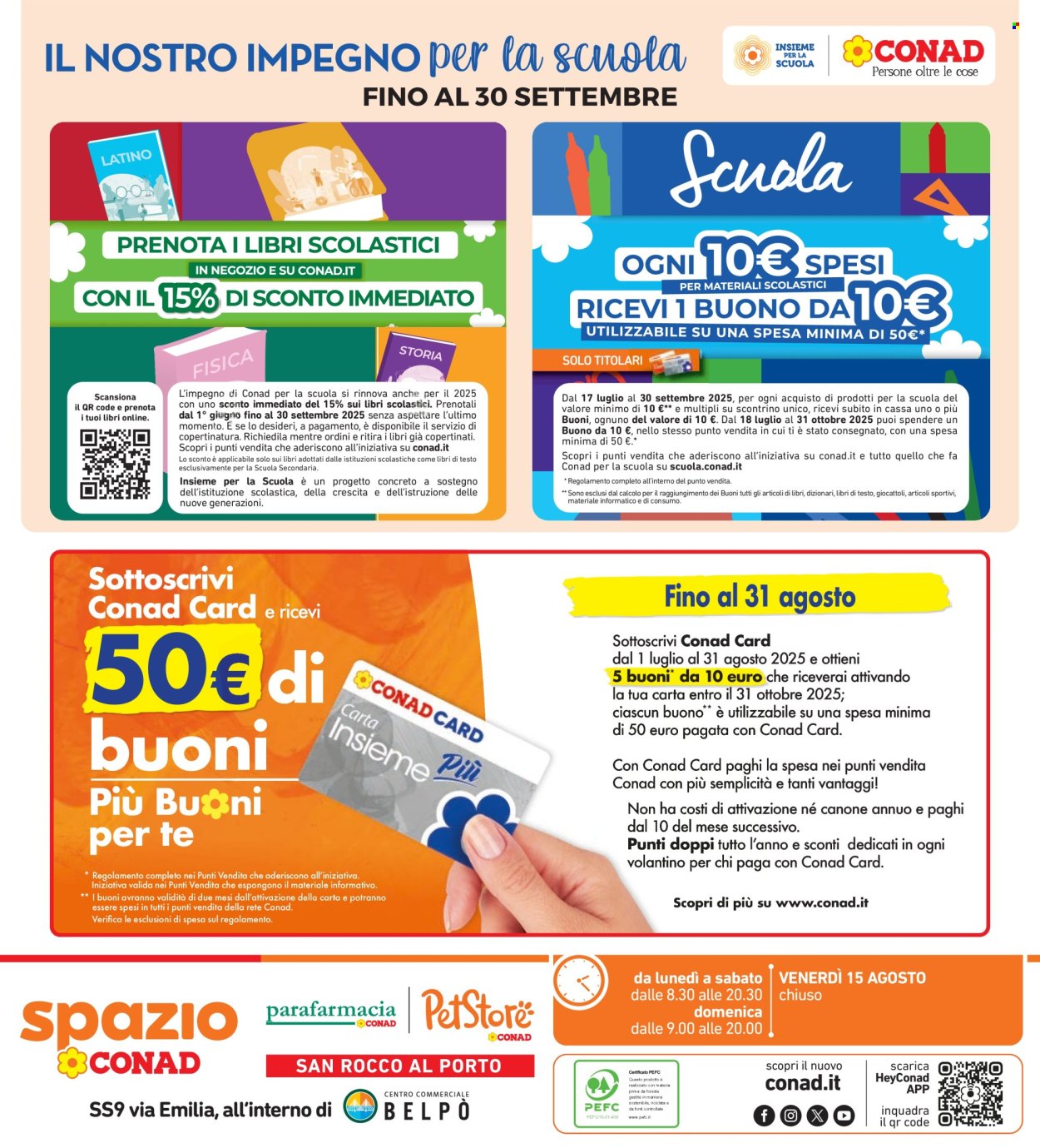 Volantino Spazio Conad - 8/8/2025 - 21/8/2025. Pagina 42