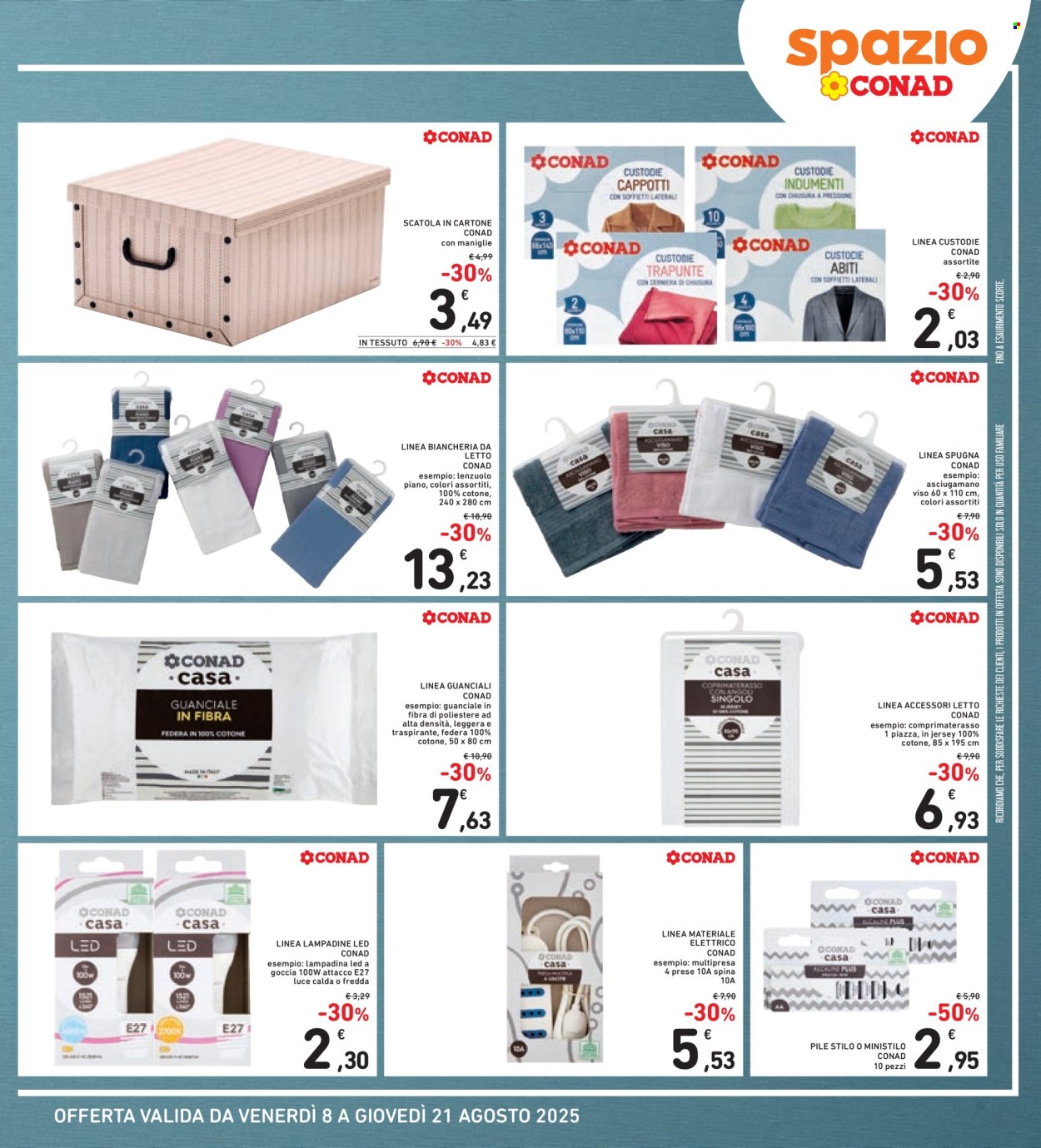 Volantino Spazio Conad - 8/8/2025 - 21/8/2025. Pagina 35