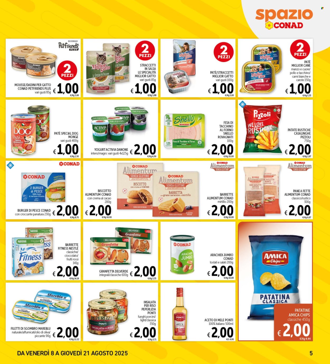 Volantino Spazio Conad - 8/8/2025 - 21/8/2025. Pagina 5