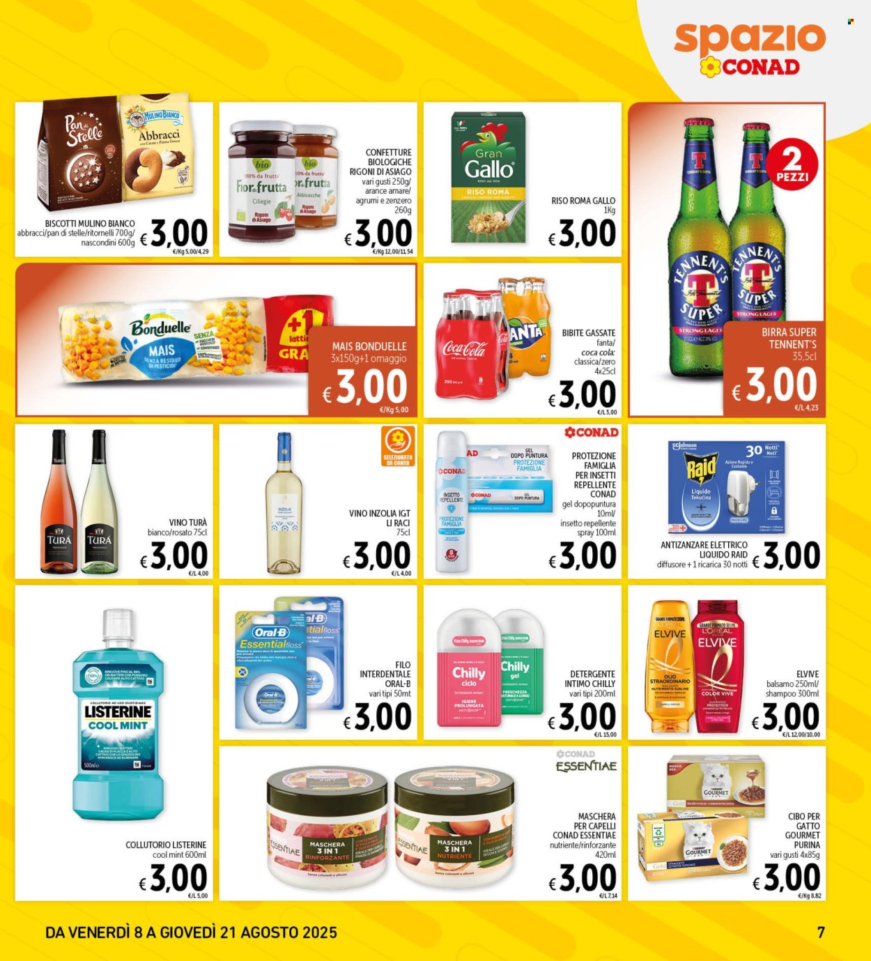 Volantino Spazio Conad - 8/8/2025 - 21/8/2025. Pagina 7