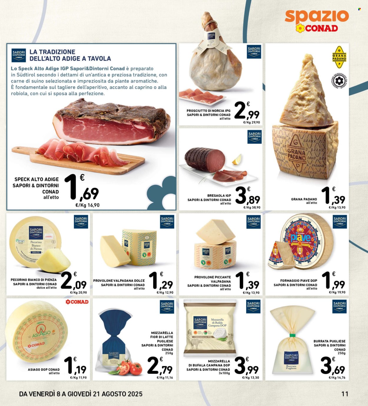 Volantino Spazio Conad - 8/8/2025 - 21/8/2025. Pagina 11