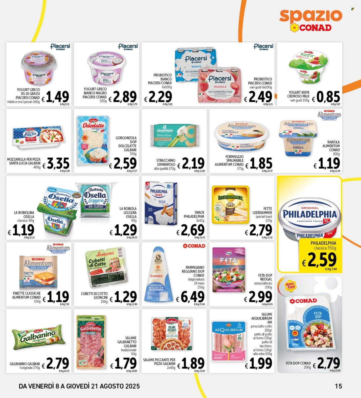 Volantino Spazio Conad - 8/8/2025 - 21/8/2025. Pagina 15