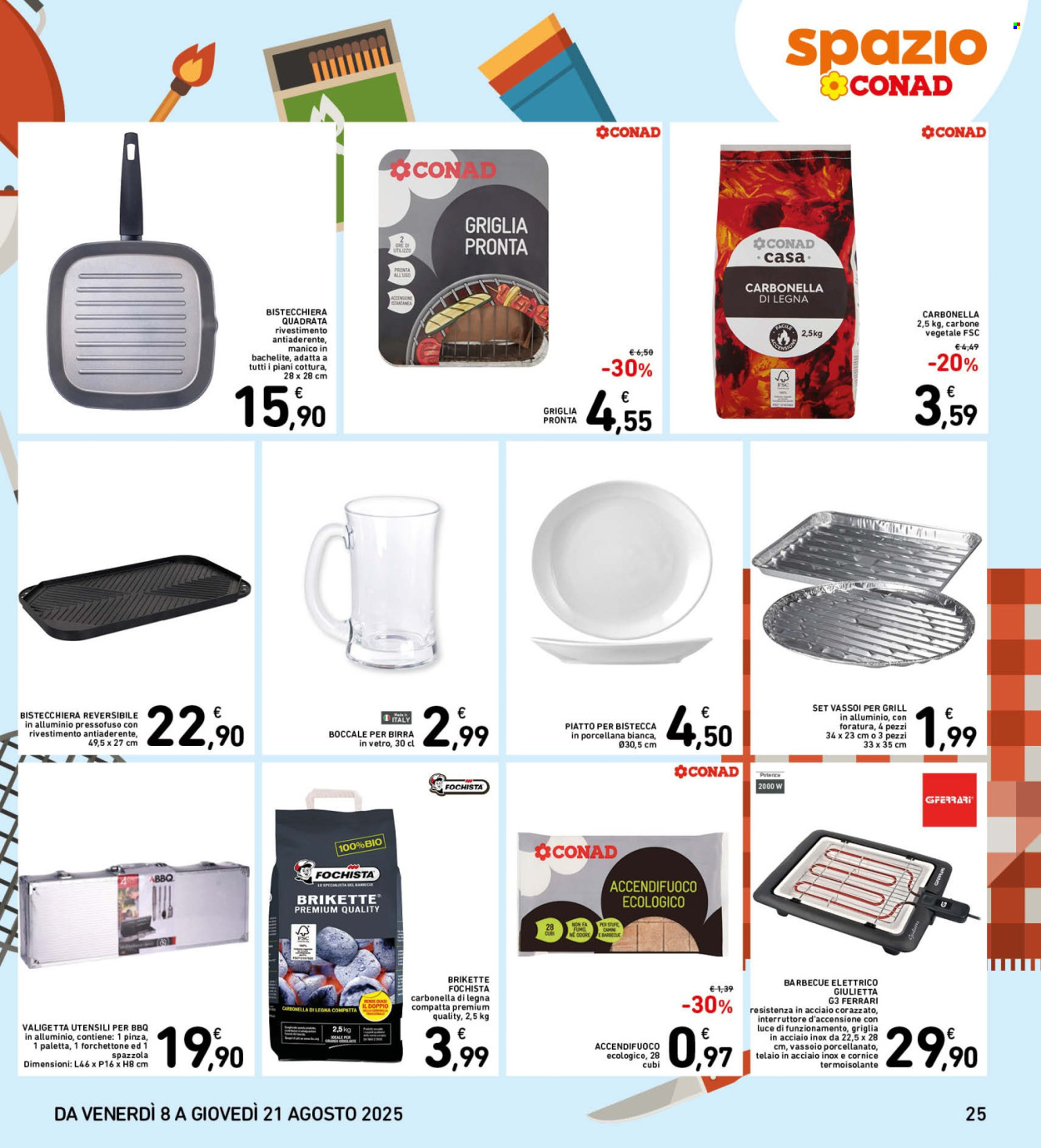 Volantino Spazio Conad - 8/8/2025 - 21/8/2025. Pagina 25