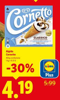 Algida Cornetto